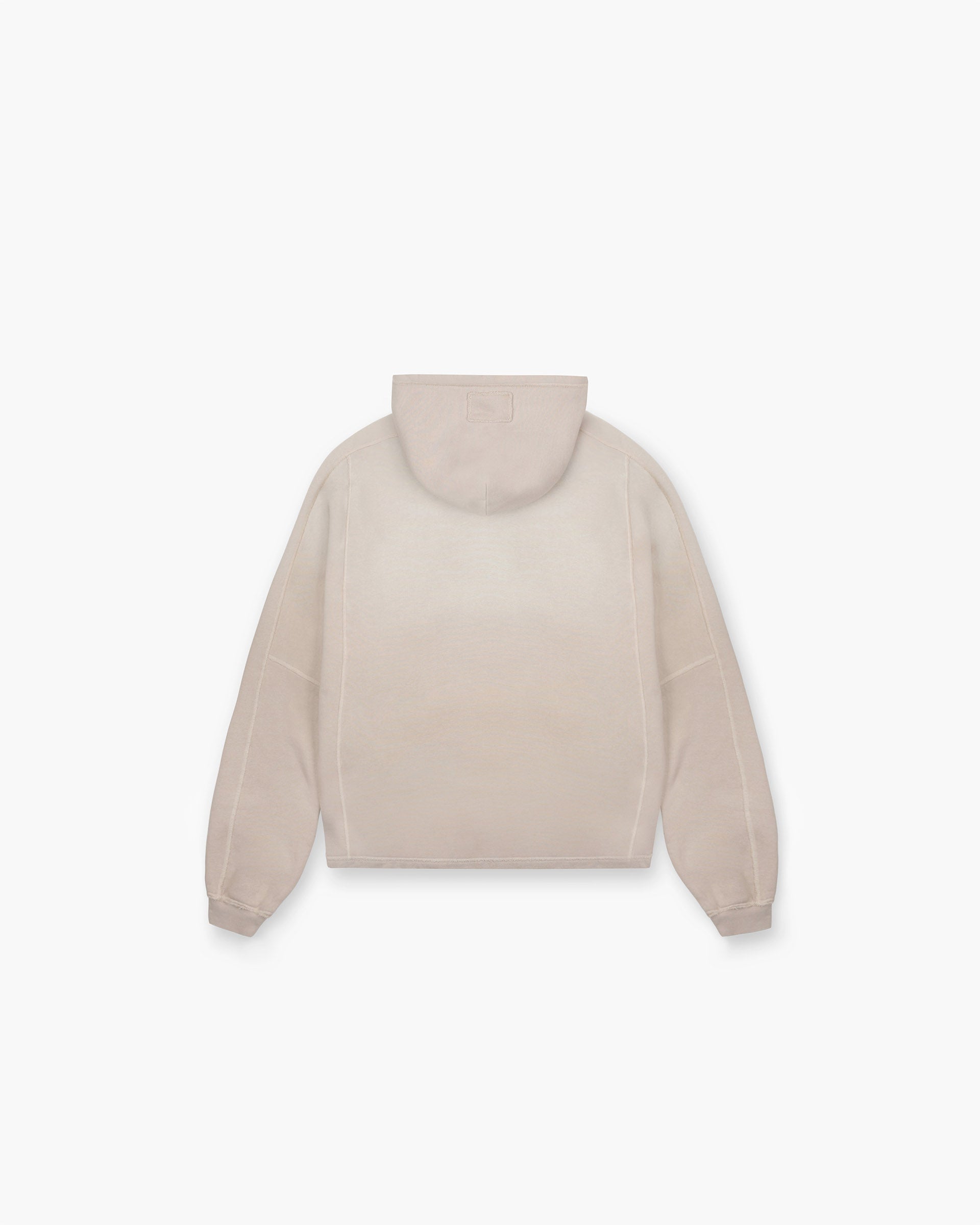 Stepped Hem Hoodie - Oat