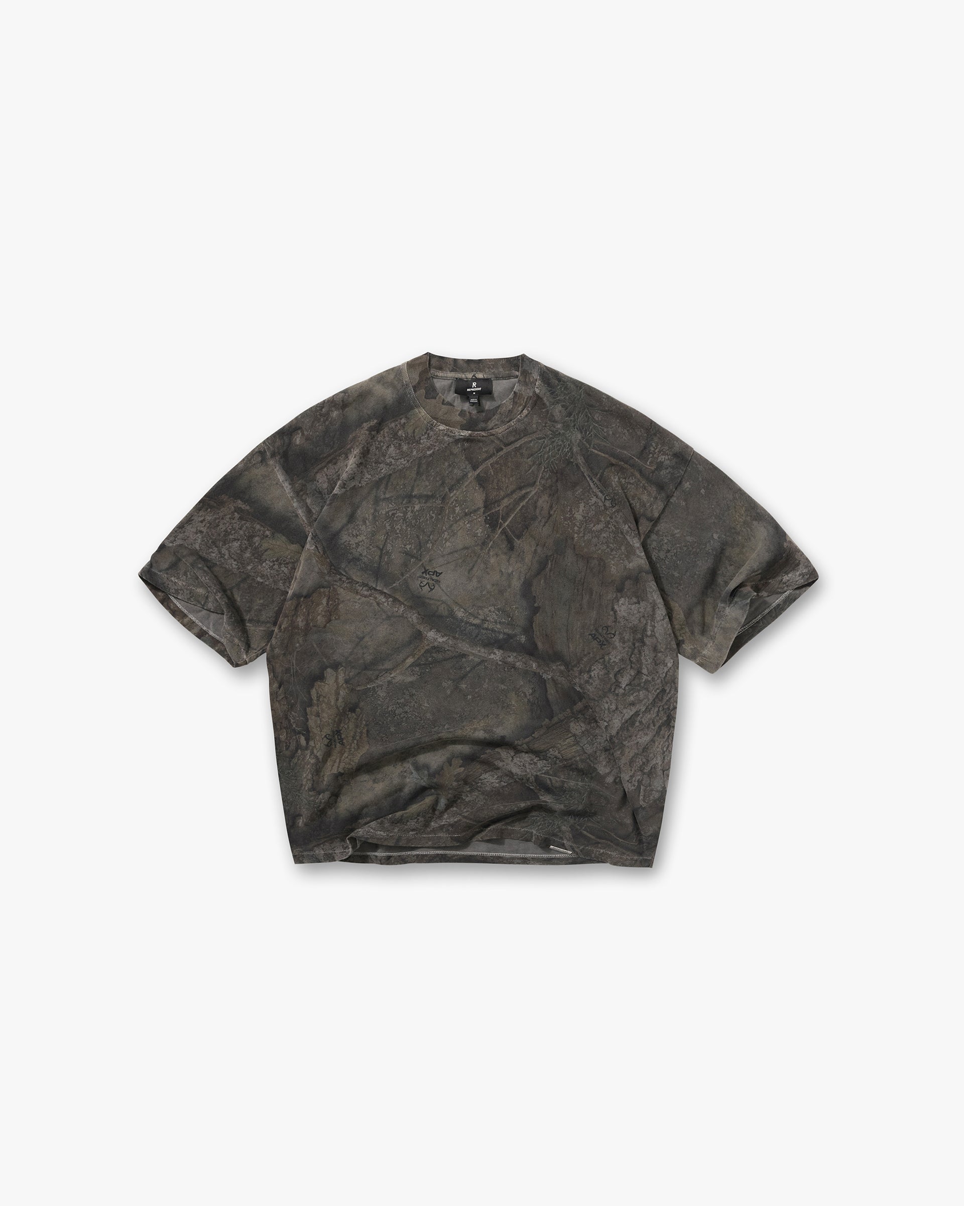 Initial Overdye Realtree® Boxy T-Shirt - Overdyed Black
