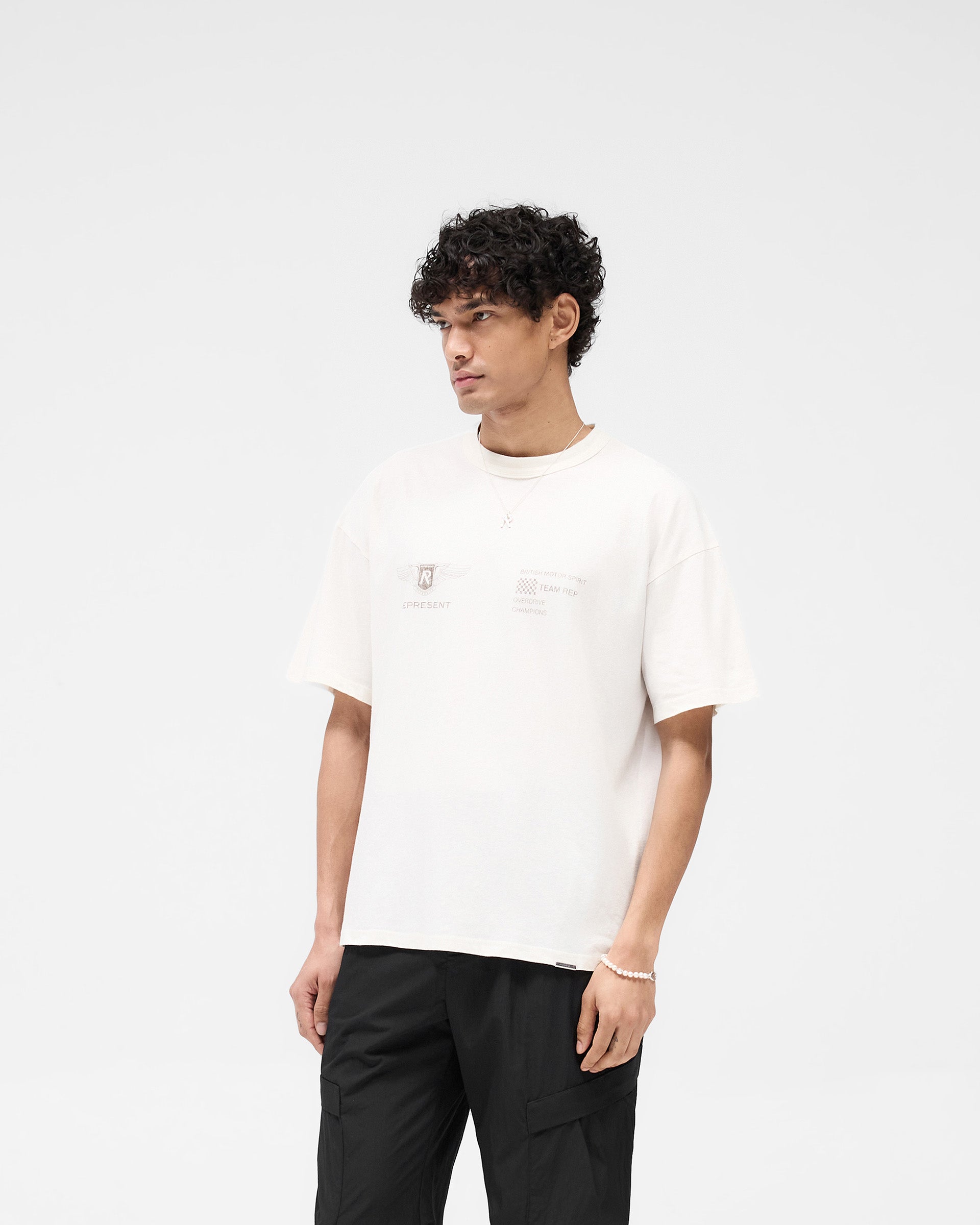 Team Rep T-Shirt - Flat White