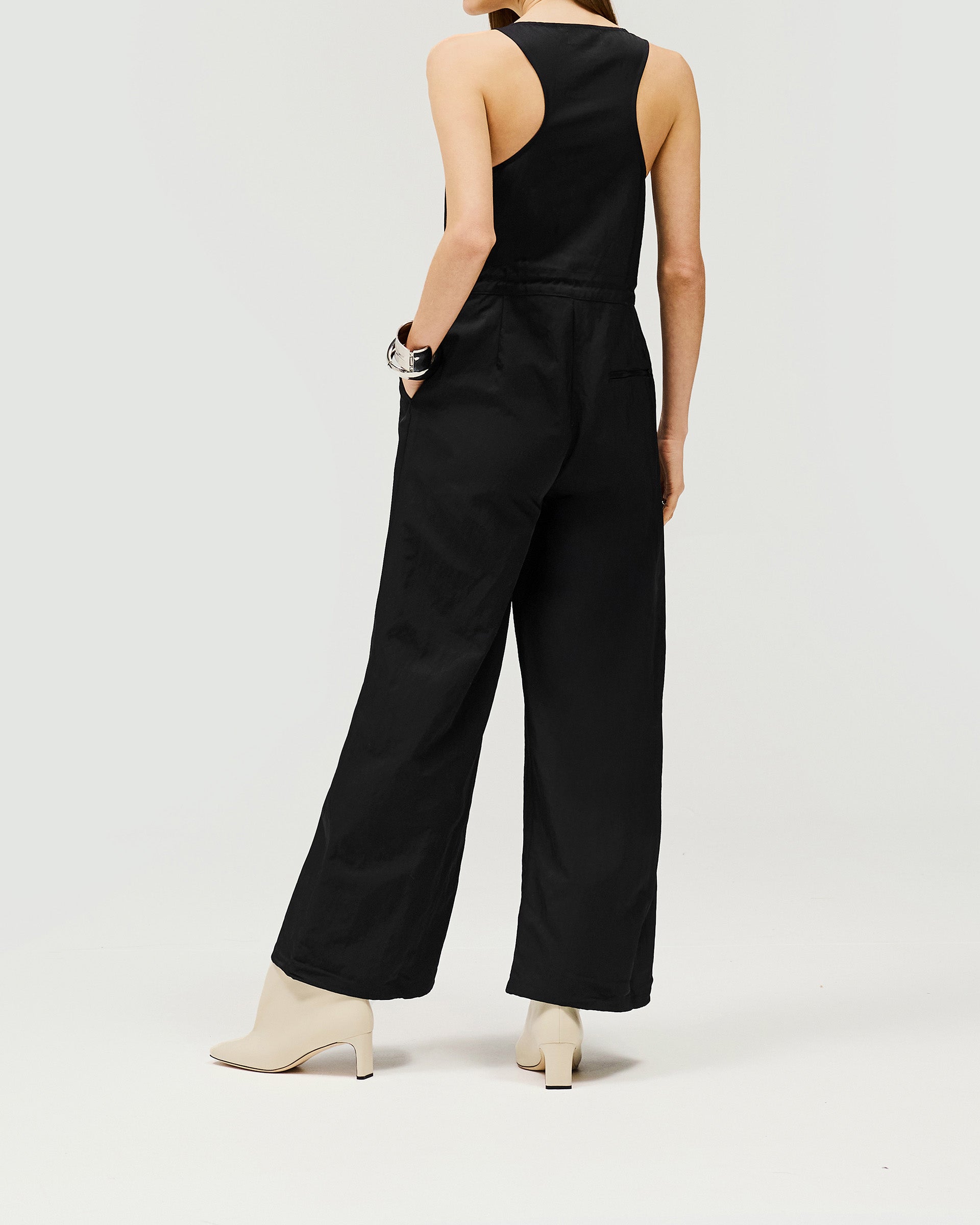Subway Jumpsuit - Jet Black