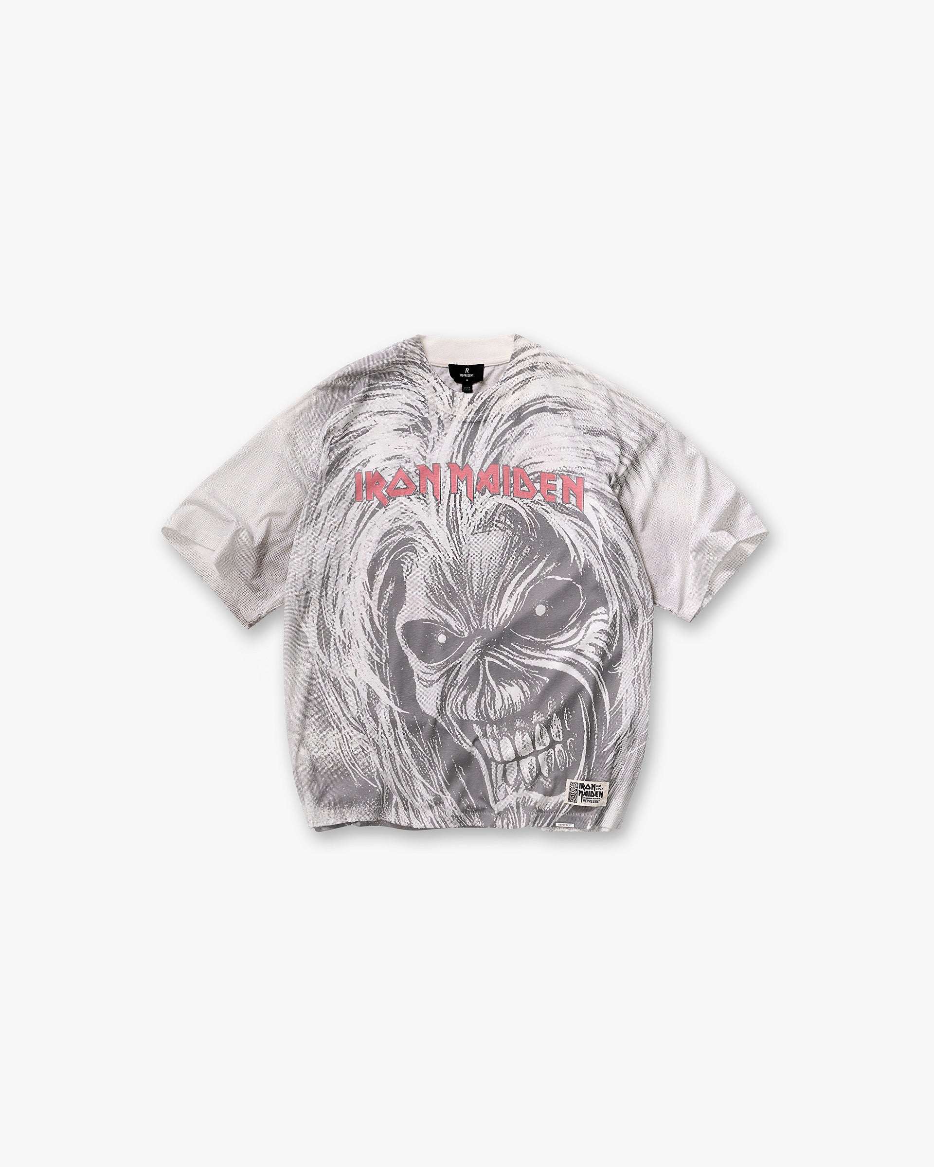 Represent X Iron Maiden Killers T-Shirt - Flat White