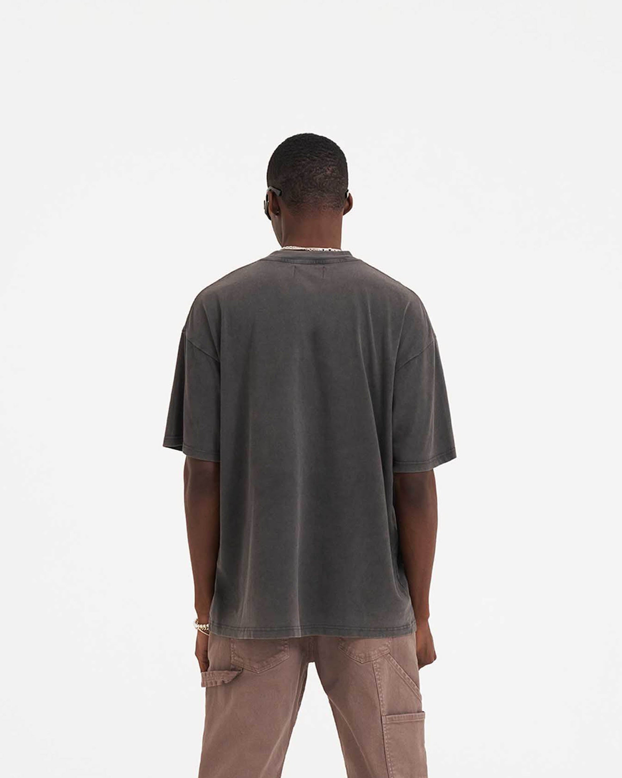 Shark Jaws T-Shirt | Vintage Grey T-Shirts SS23 | Represent Clo