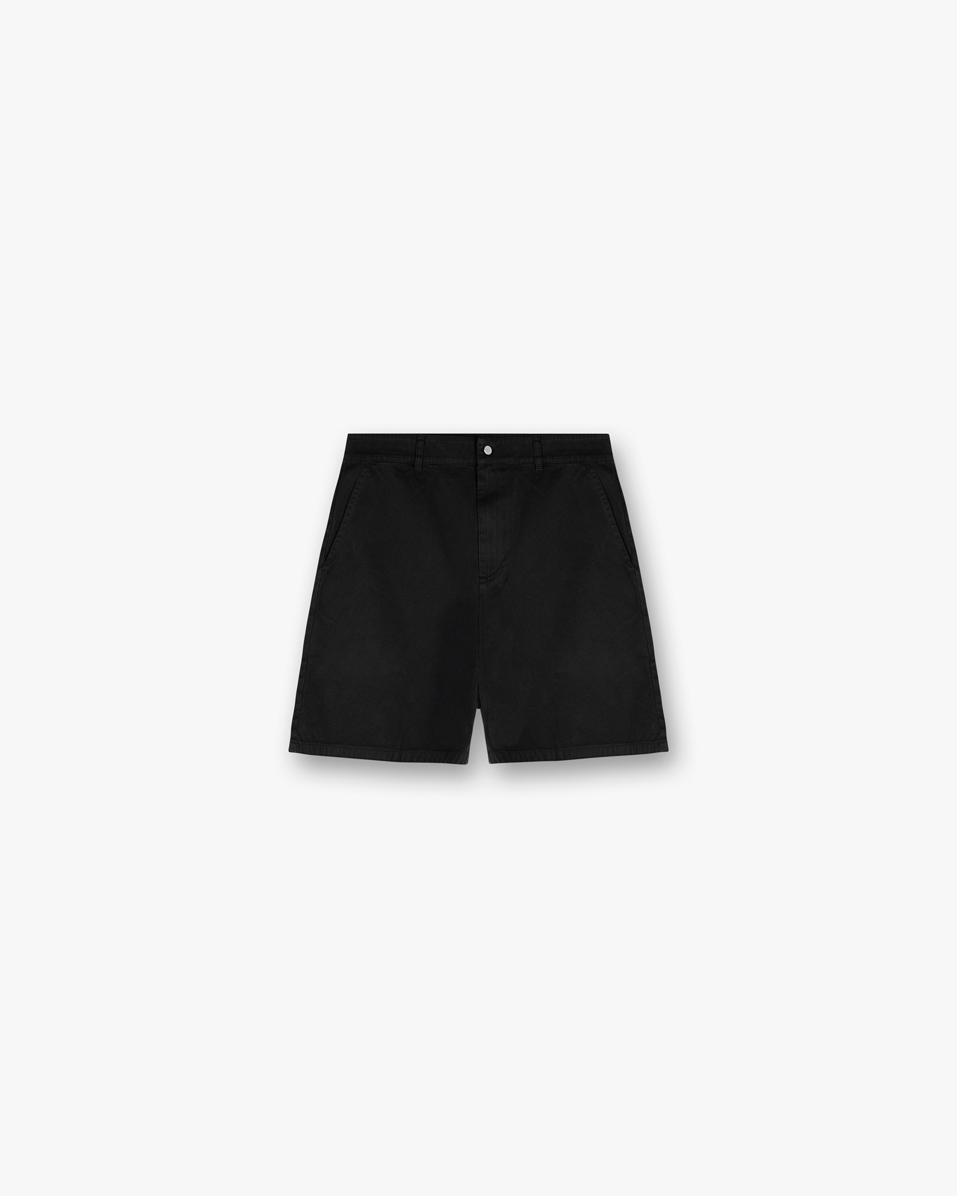 Cotton Tailored Short - Jet Black