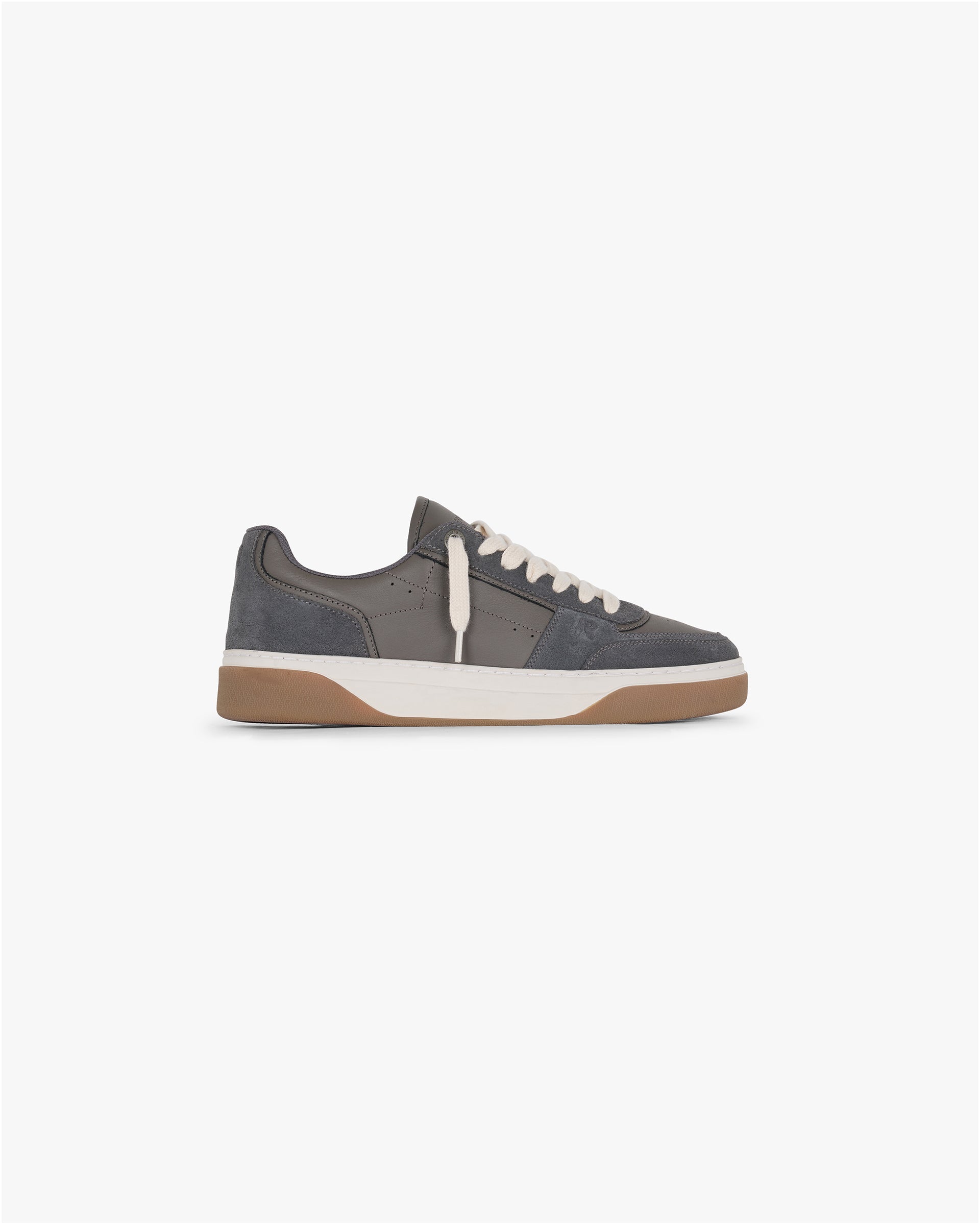 Initial Sneaker - Suede - Dark Taupe