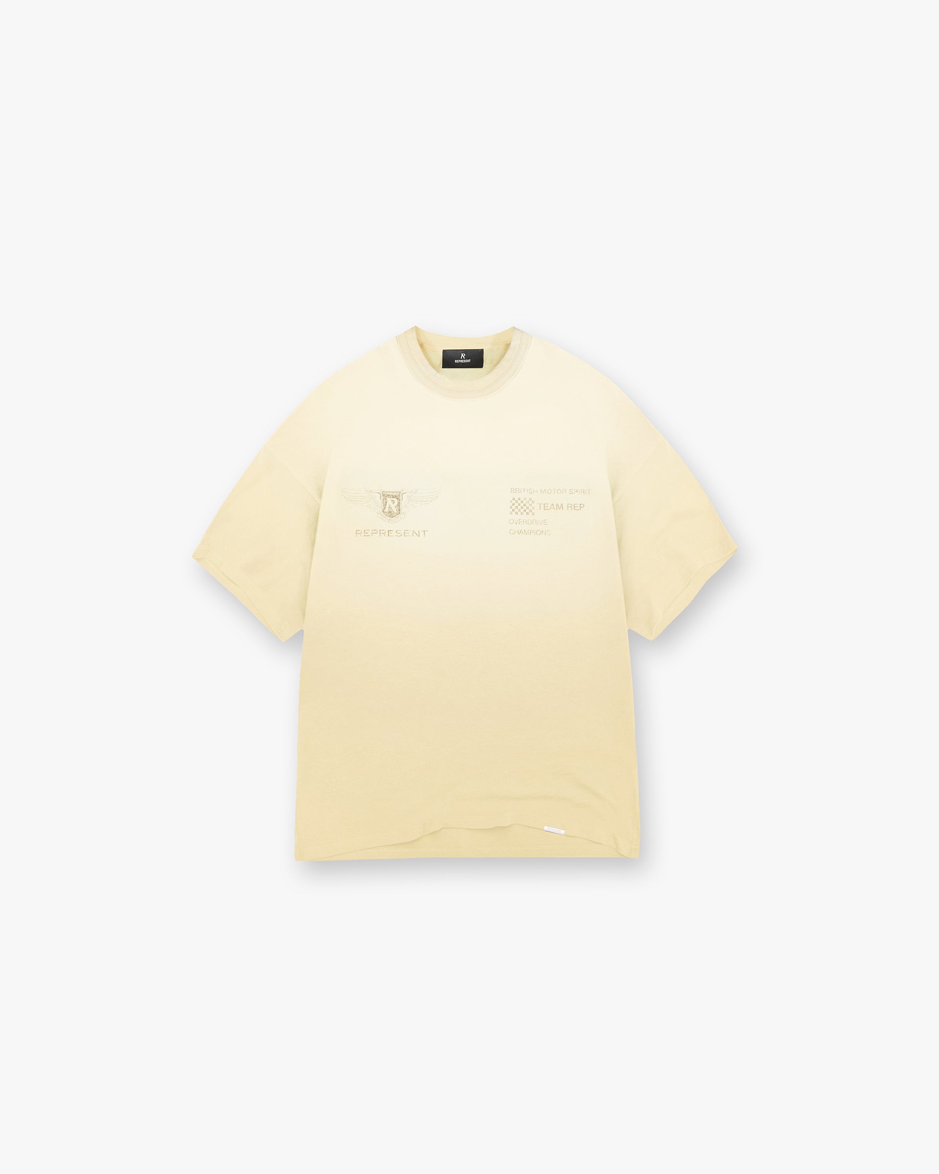 Team Rep T-Shirt - Light Yellow