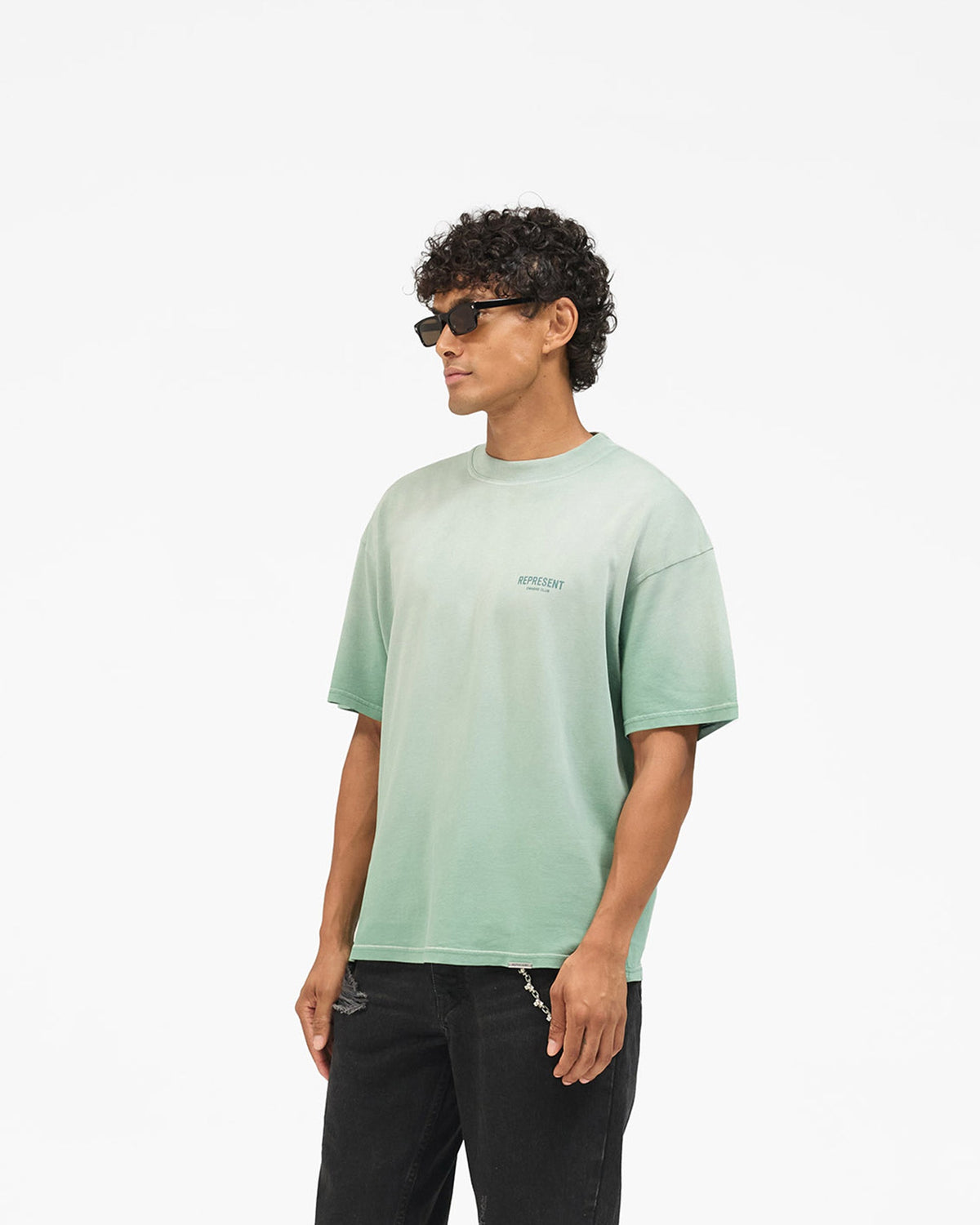 Represent Owners Club T-Shirt - Washed Aloe