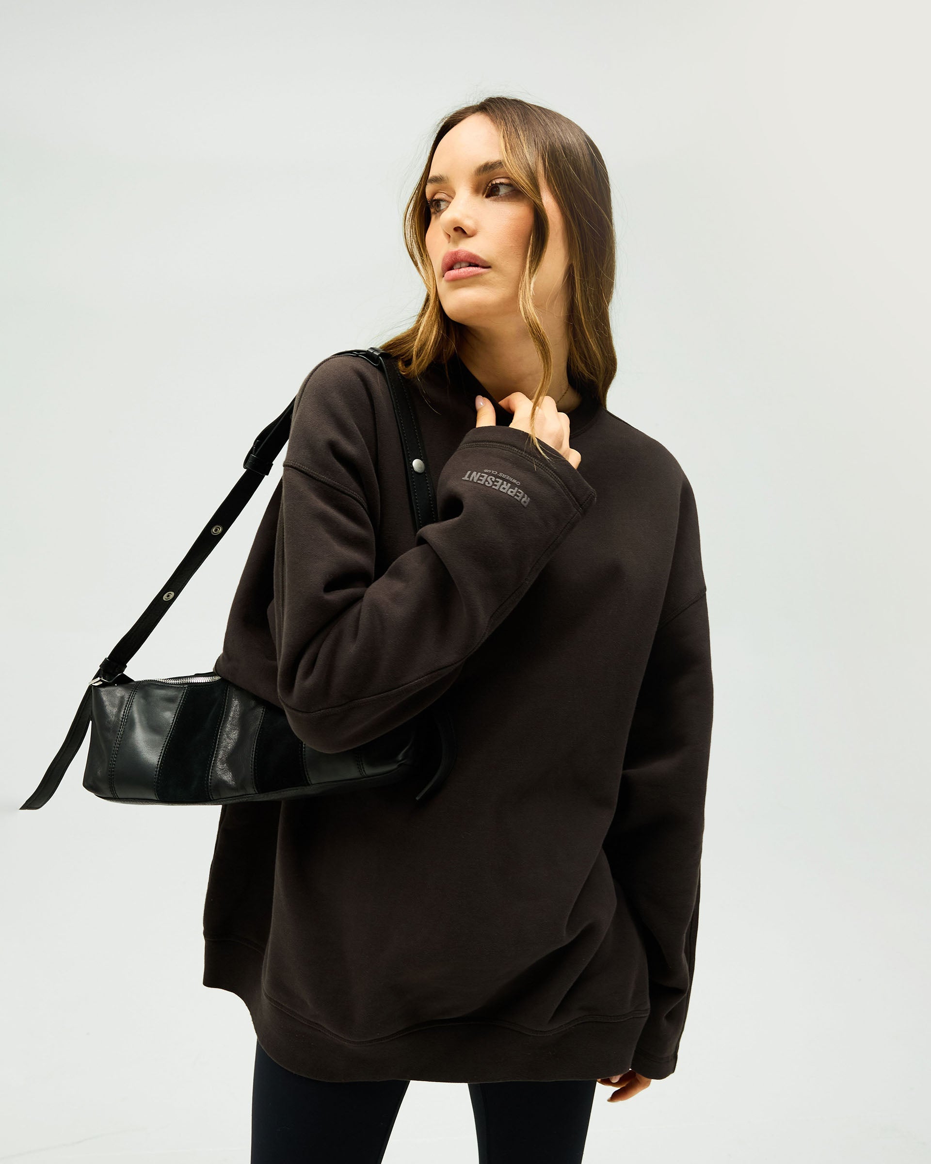 Owners Club Relaxed Sweater - Black Coffee