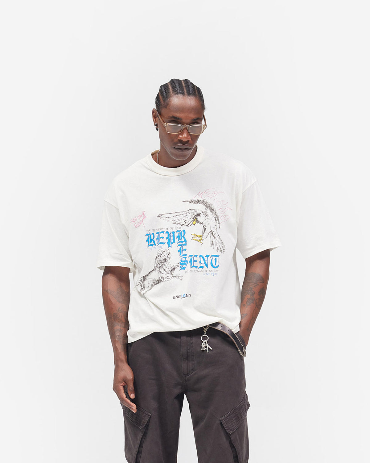 Enemy T-Shirt - Flat White