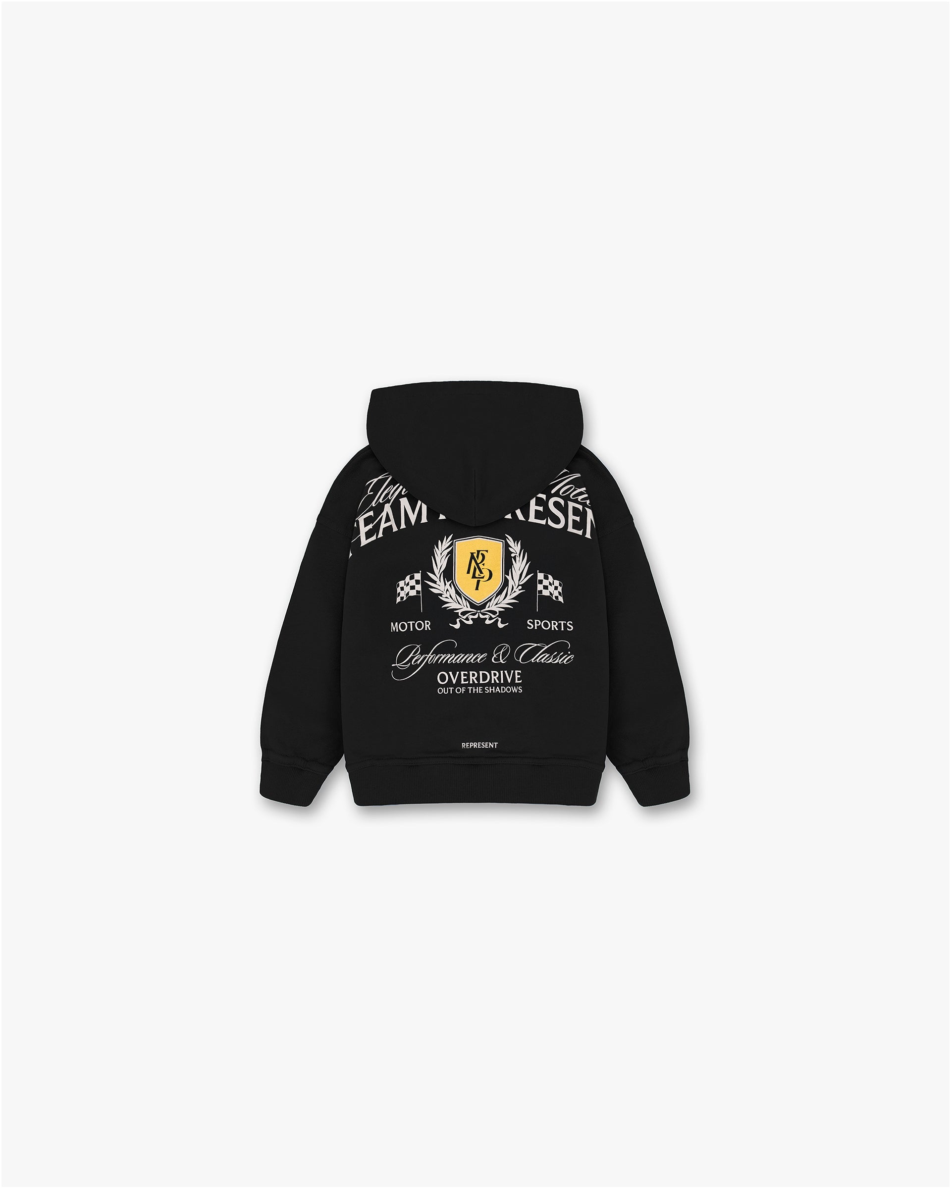 Mini Crest Hoodie - Vintage Black