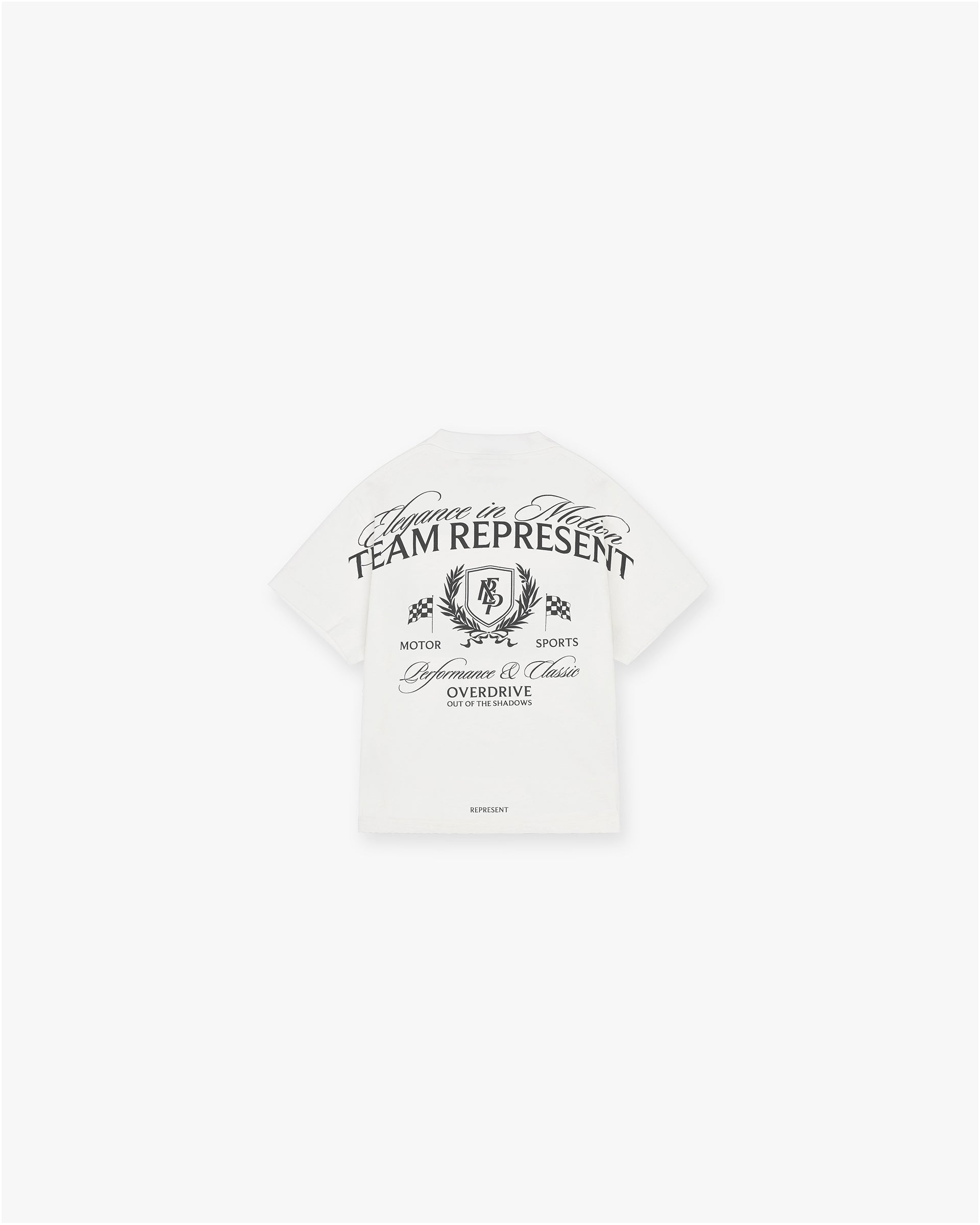 Mini Crest T-Shirt - Flat White