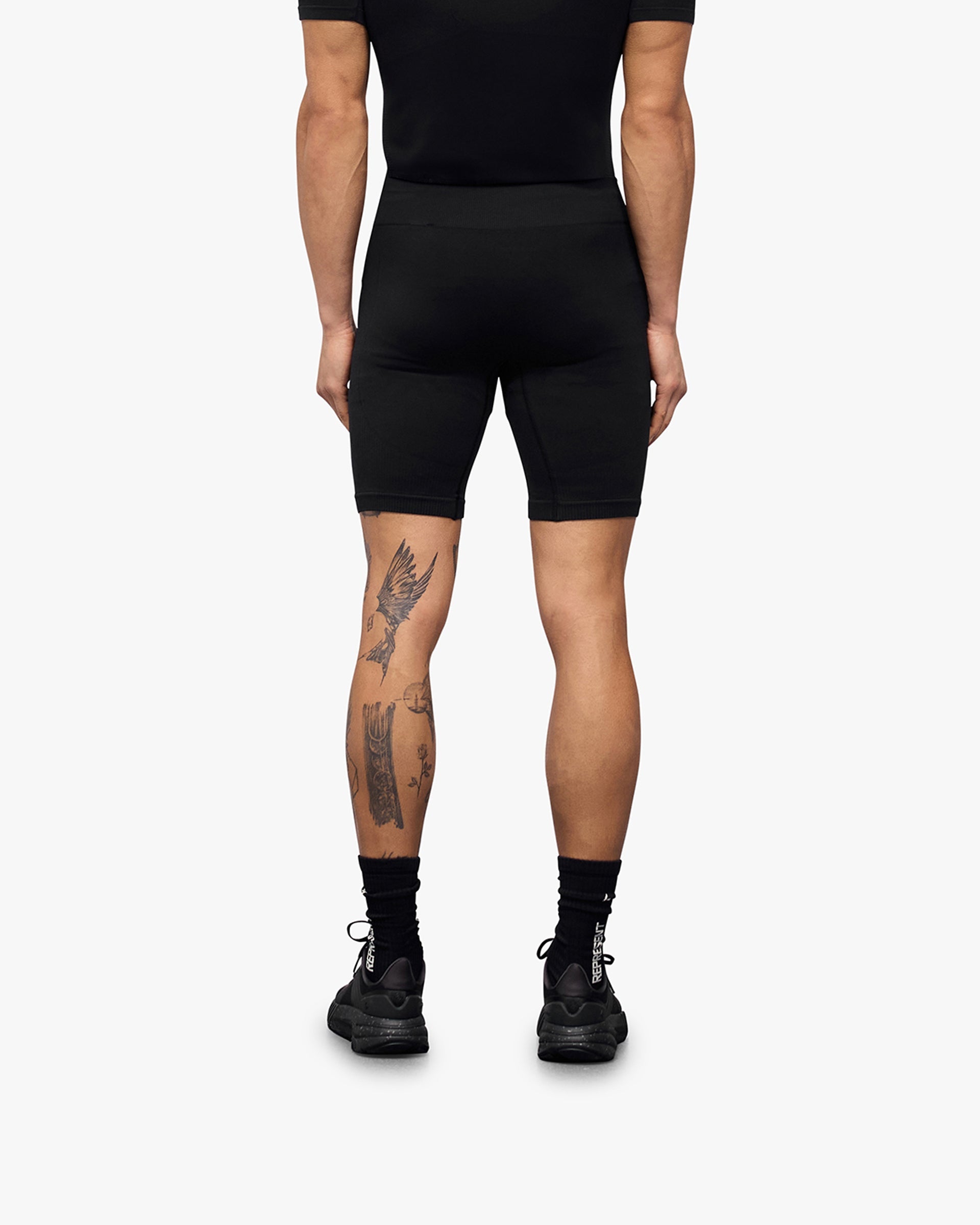 247 DNA Seamless Shorts - Black