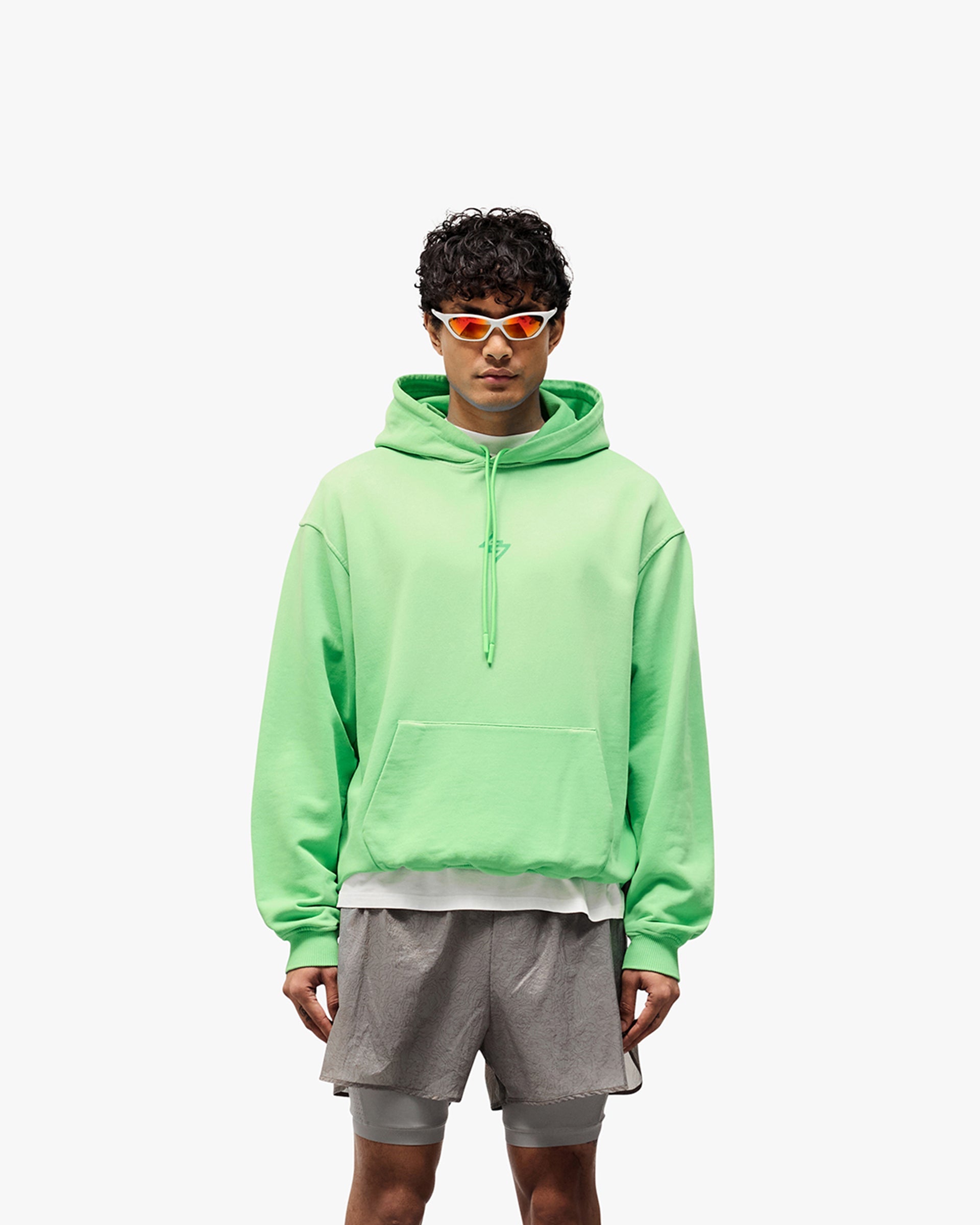 247 Motion Oversized Hoodie - Speed Green