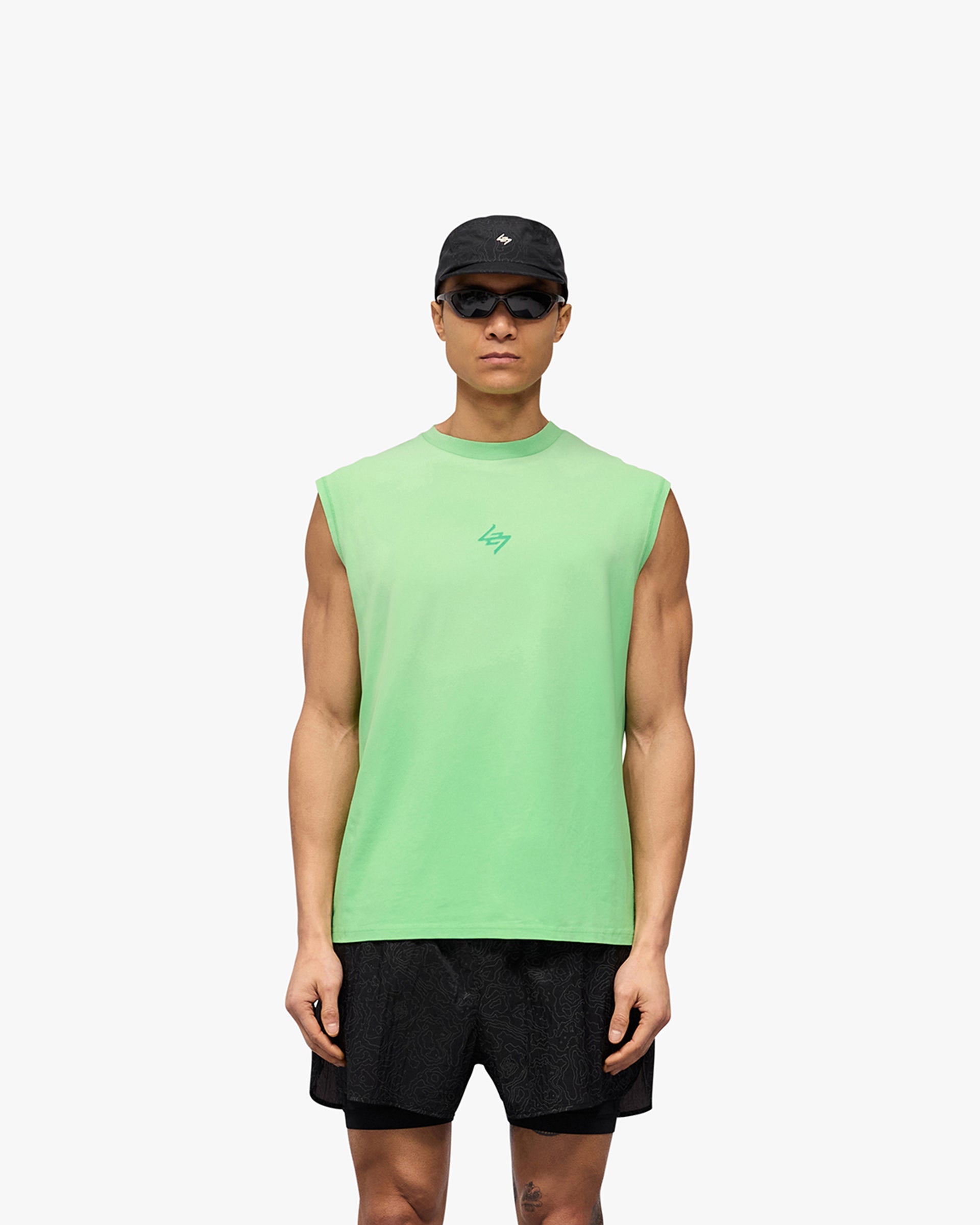 247 Motion Oversized Tank - Speed Green
