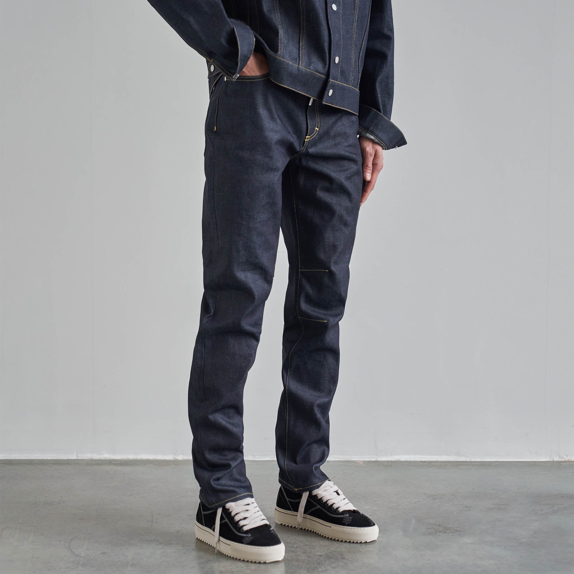 Raw Baggy Denim - Blue