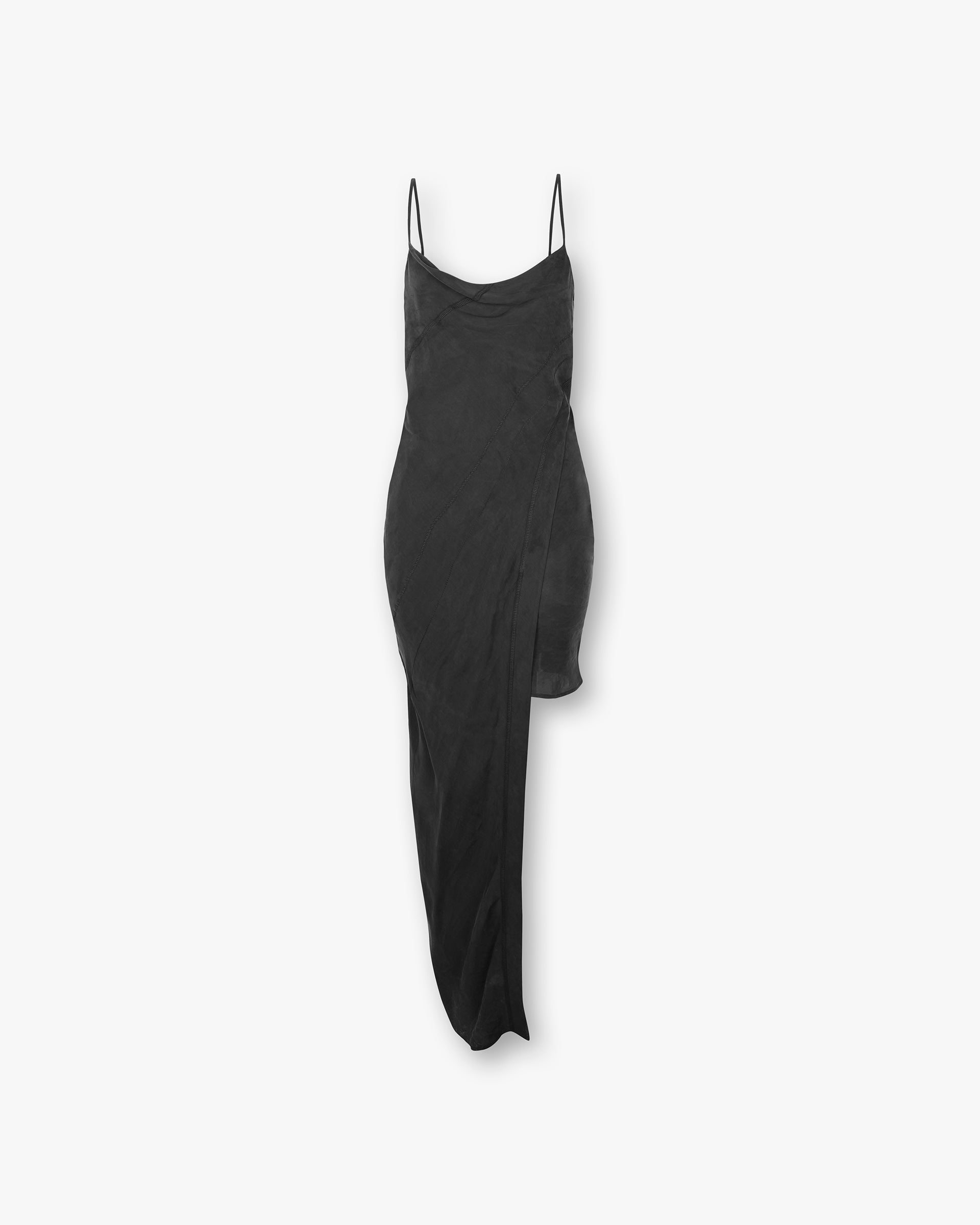 Whiplash Dress - Charcoal