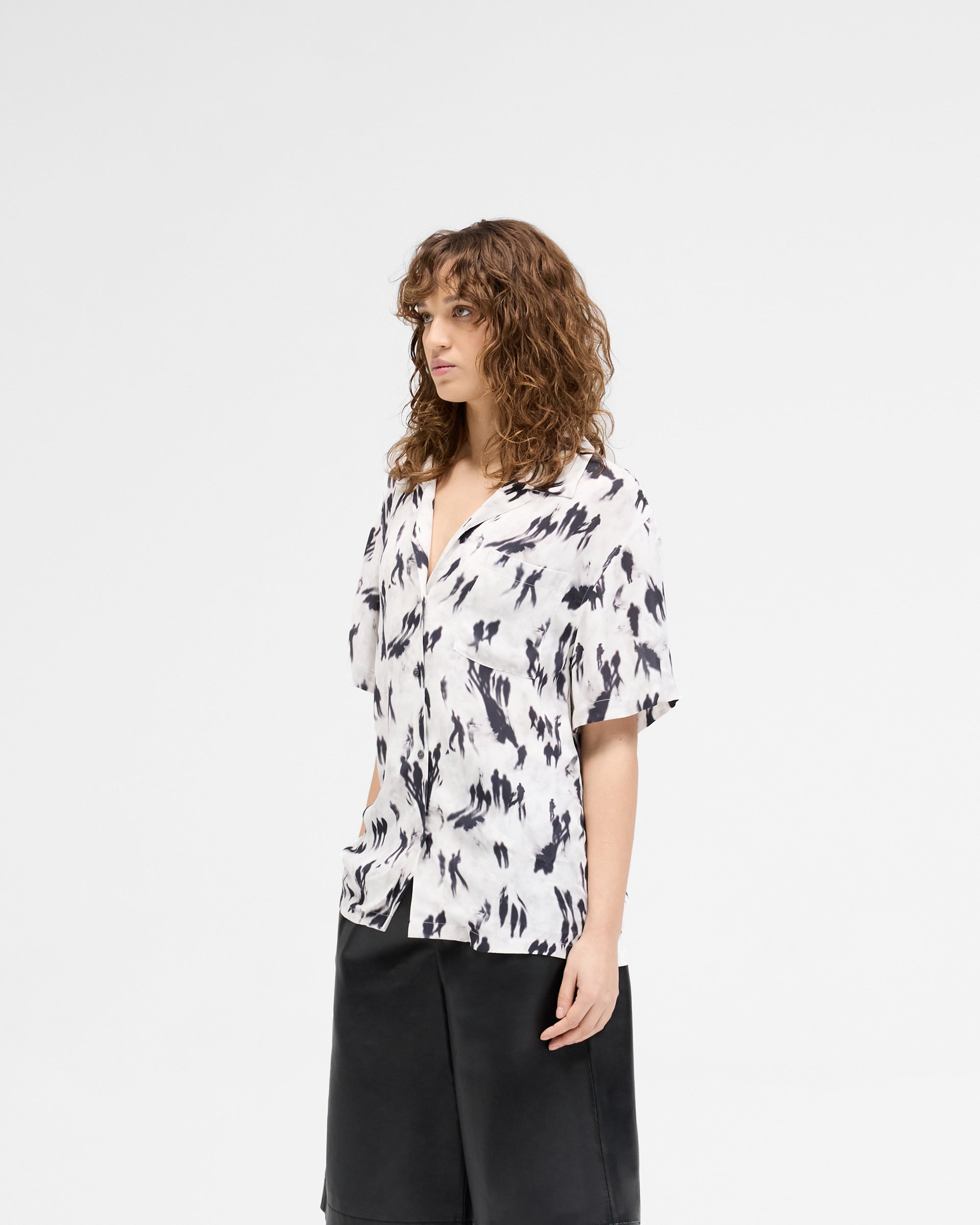 Street Shadow Shirt - Scenic Print