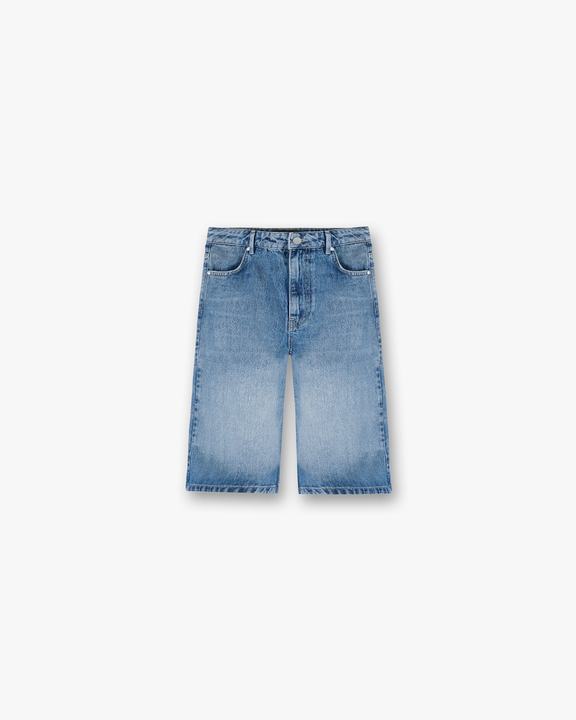 Denim Bermuda Short - Washed Blue