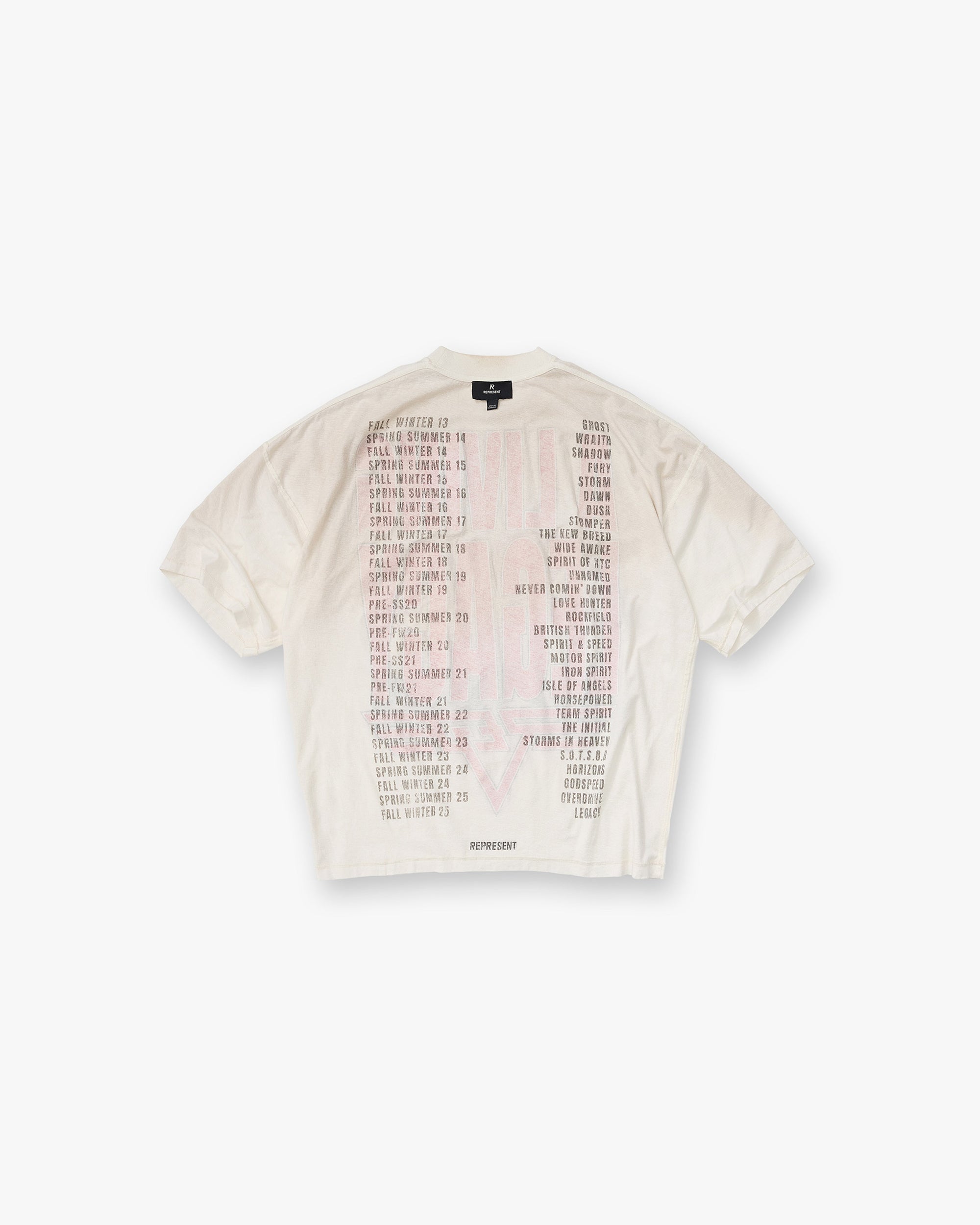 Reversible Living Legacy Tour T-Shirt - Flat White