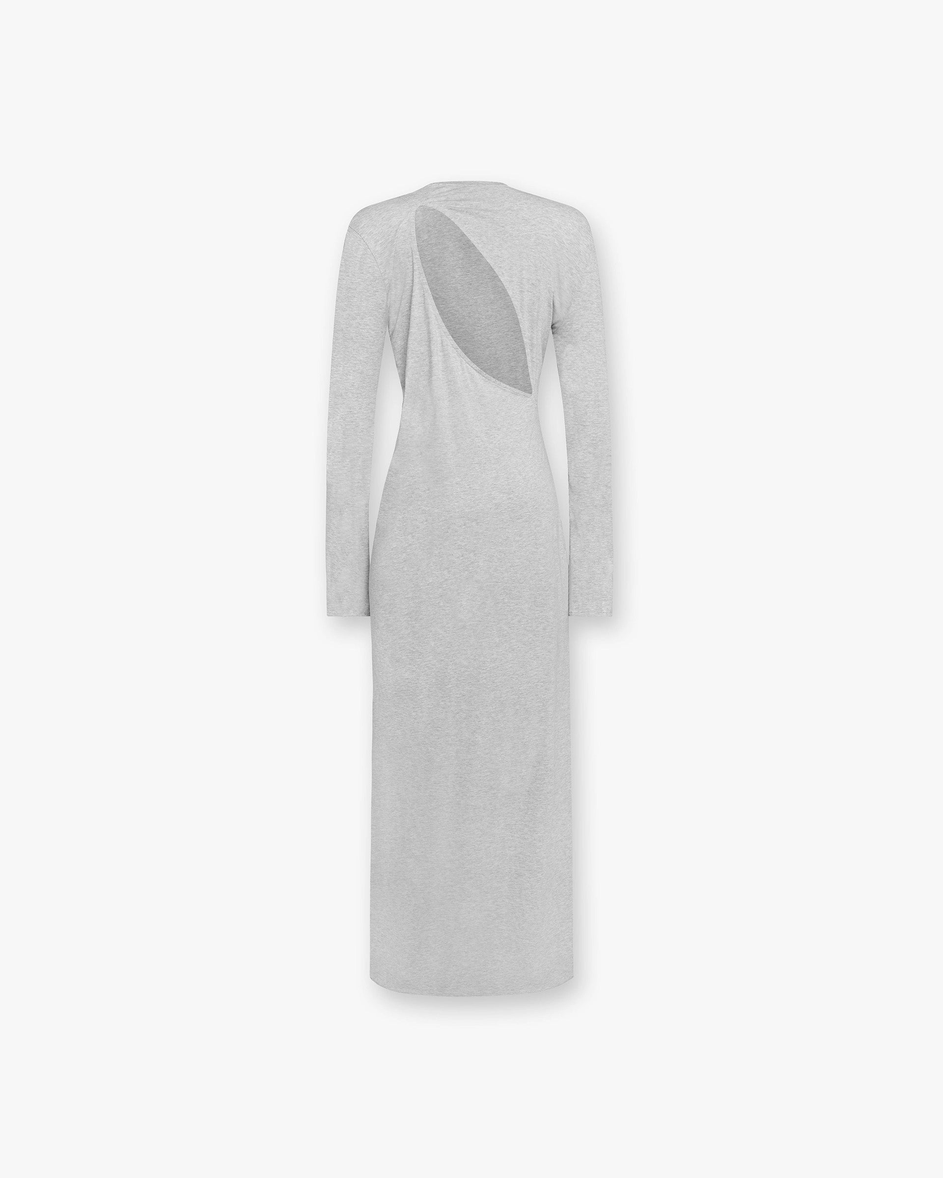 Flow Dress - Grey Marl