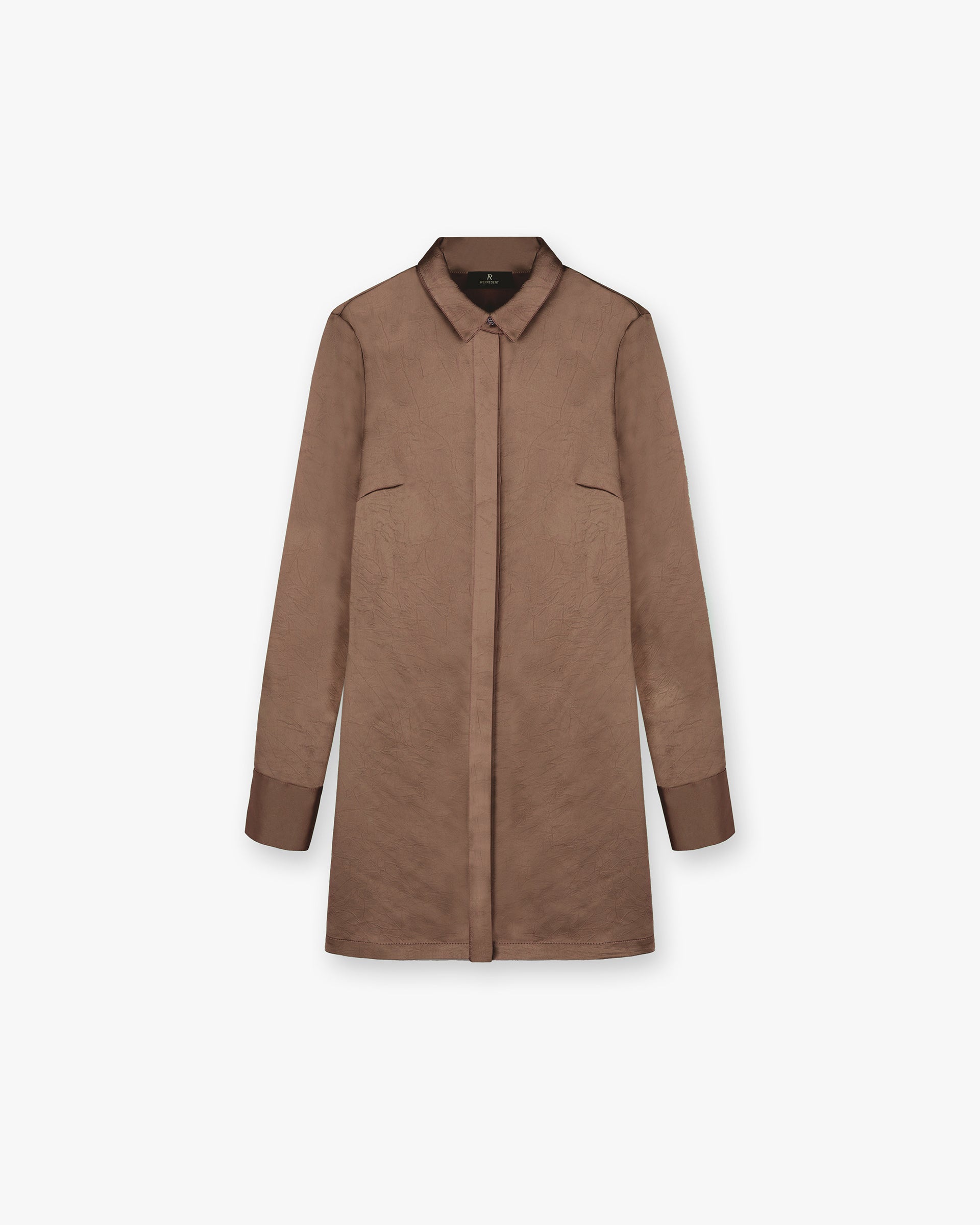 Vision Mini Dress - Coffee Quartz