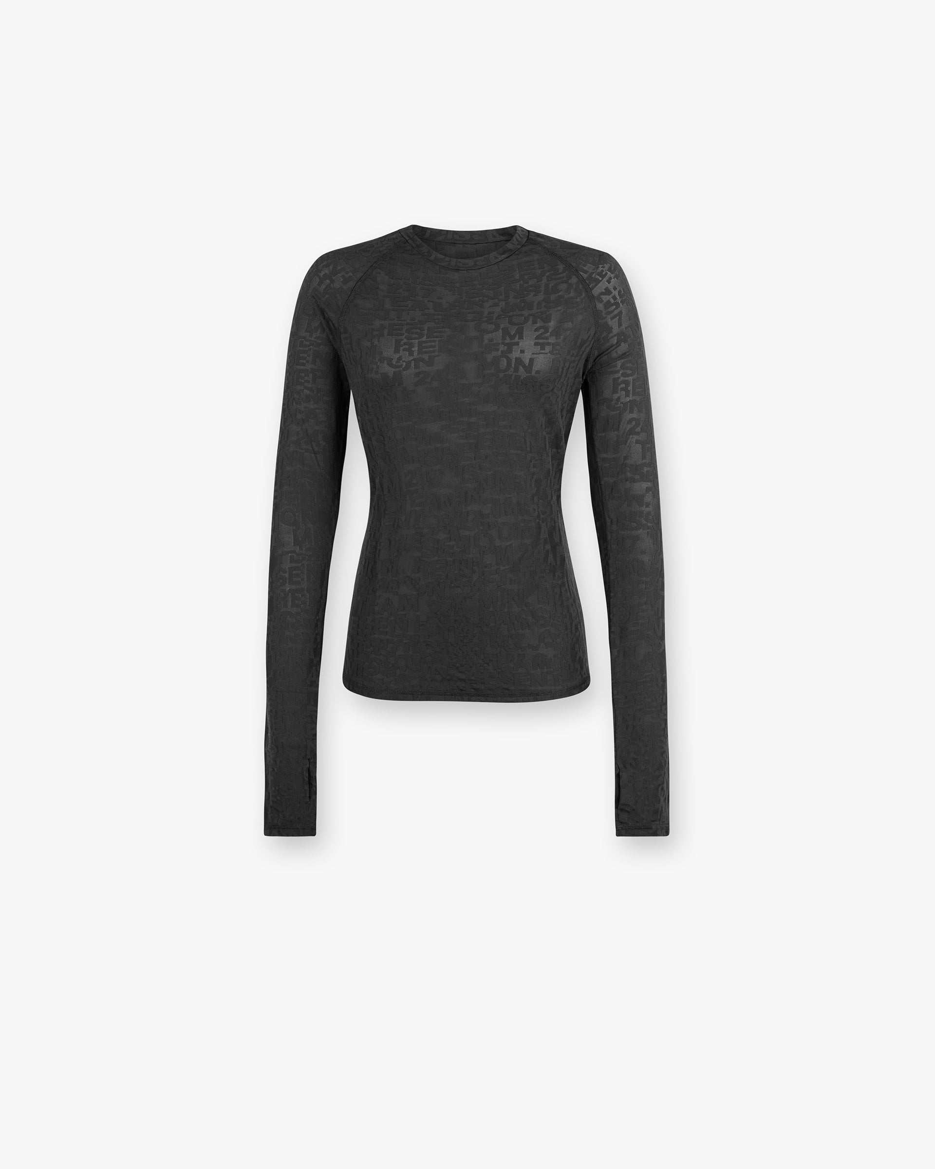 247 Performance Burnout Long Sleeve - Black