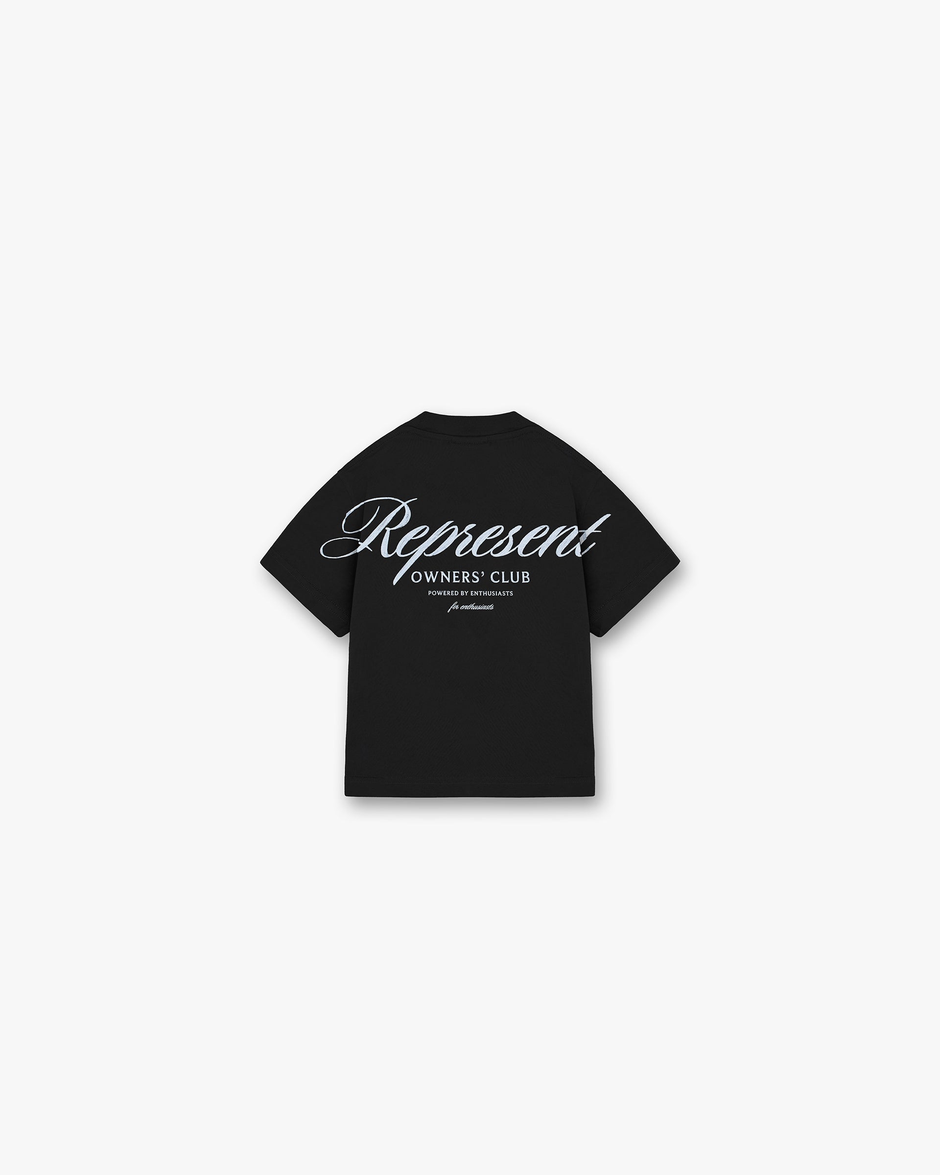 Represent Mini Owners Club Script T-Shirt - Jet Black