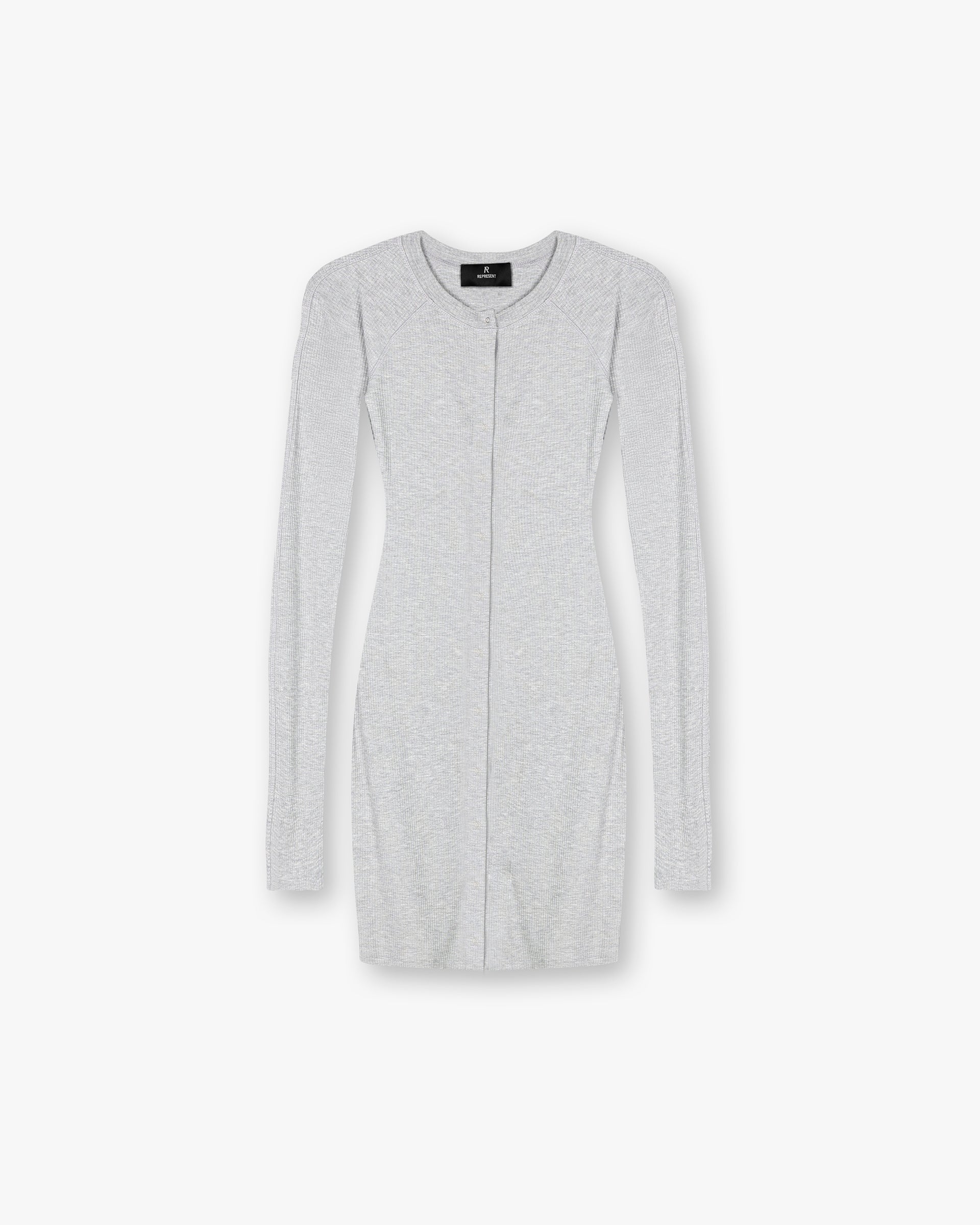 Highway Mini Dress - Grey Marle