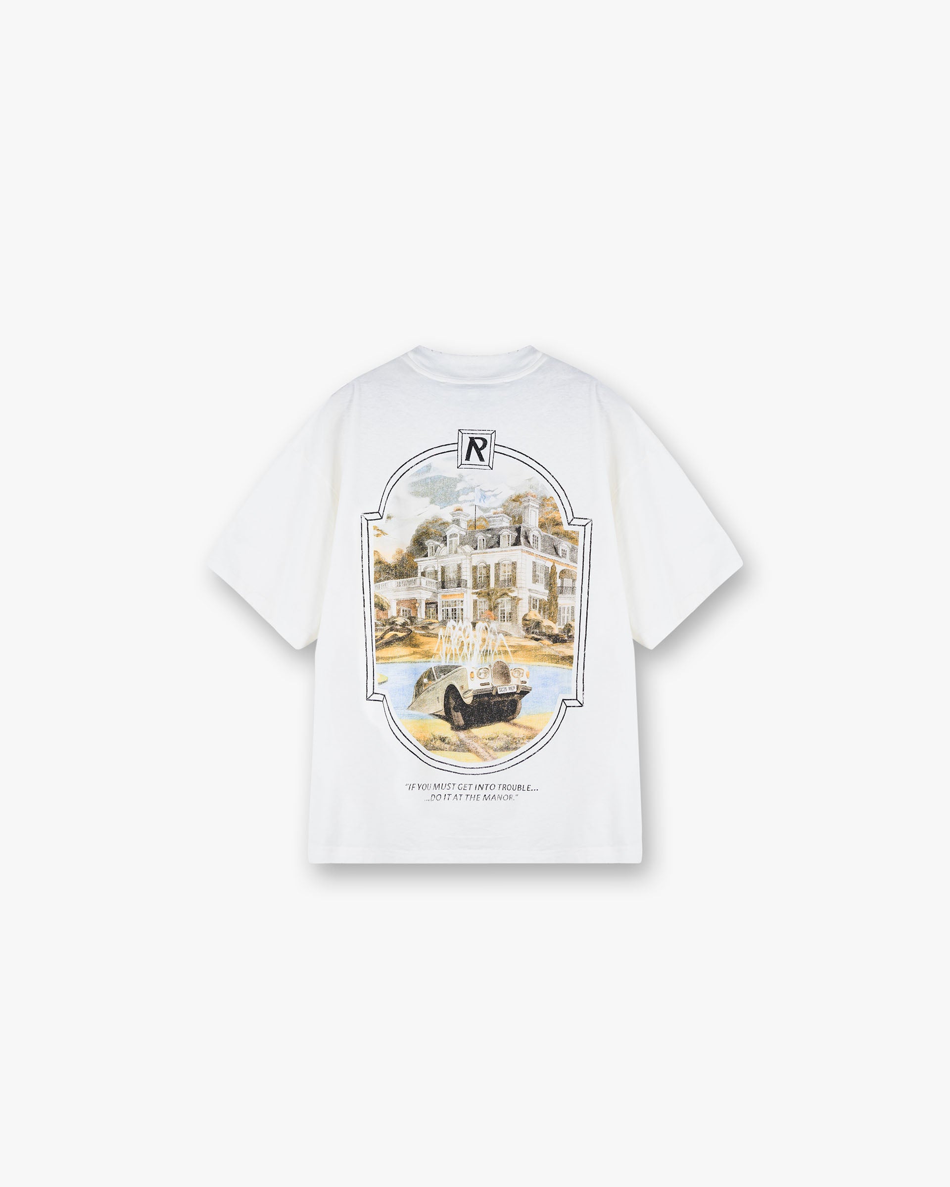 Revere Manor T-Shirt - Aged White
