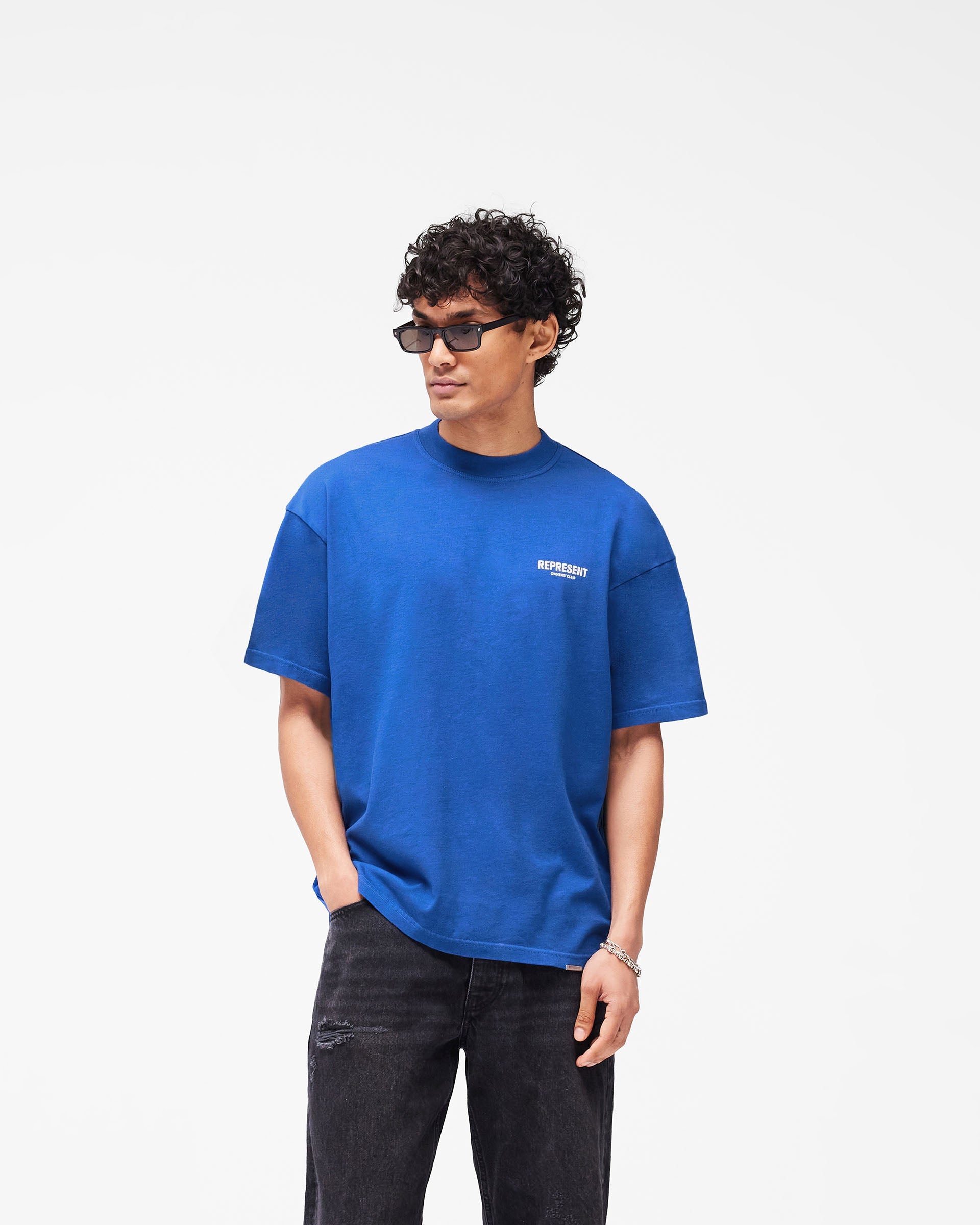 Represent Owners Club T-Shirt - Cobalt