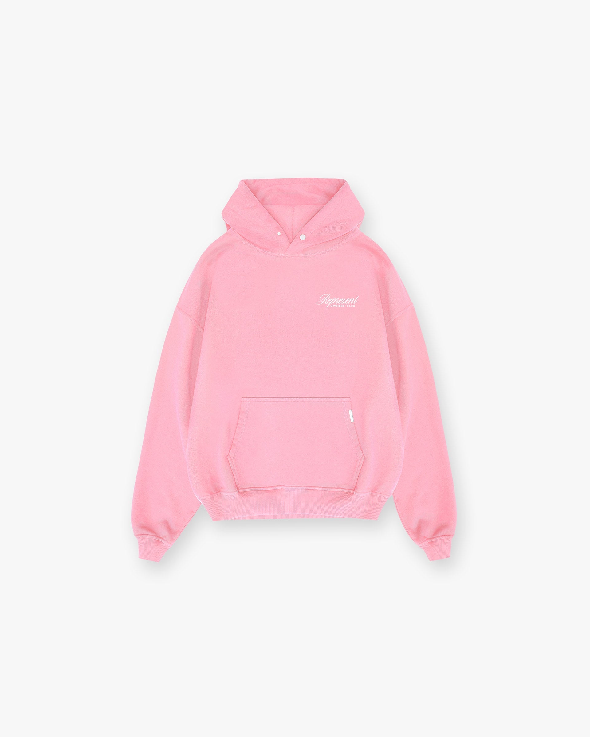 Represent Owners Club Script Hoodie | Pink | REPRESENT