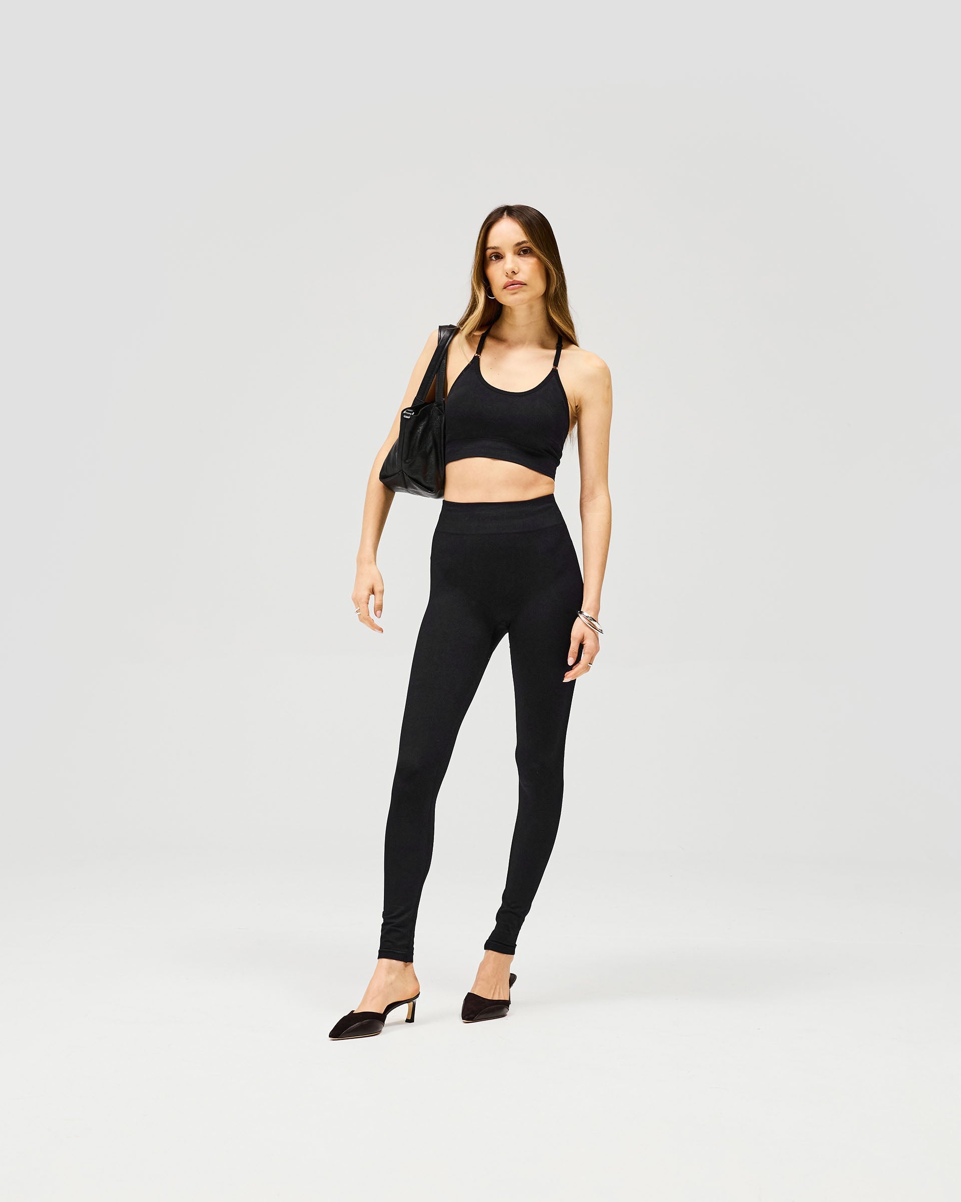 Owners Club Contour Seamless Legging - Jet Black