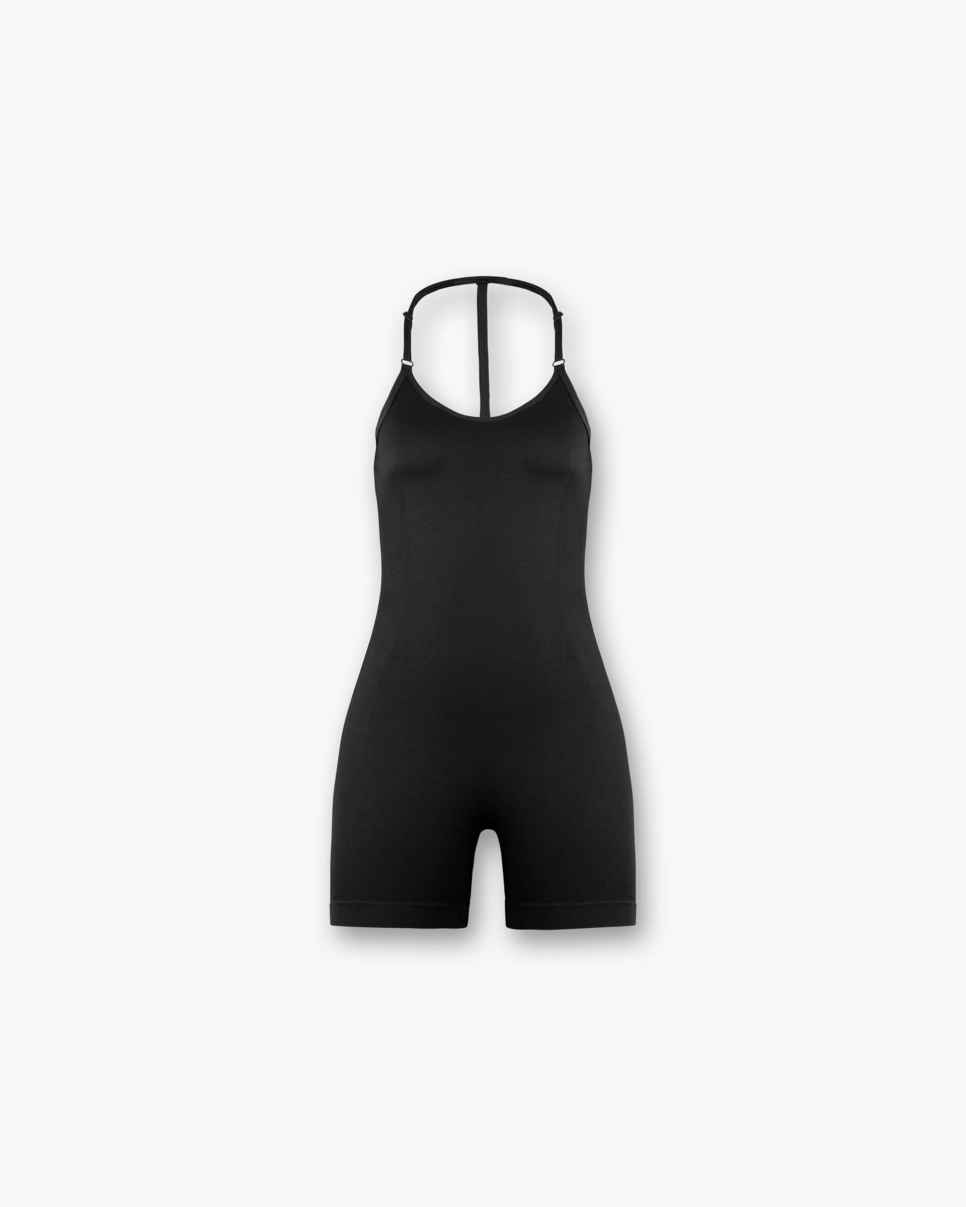 Owners Club Seamless Jumpsuit - Jet Black