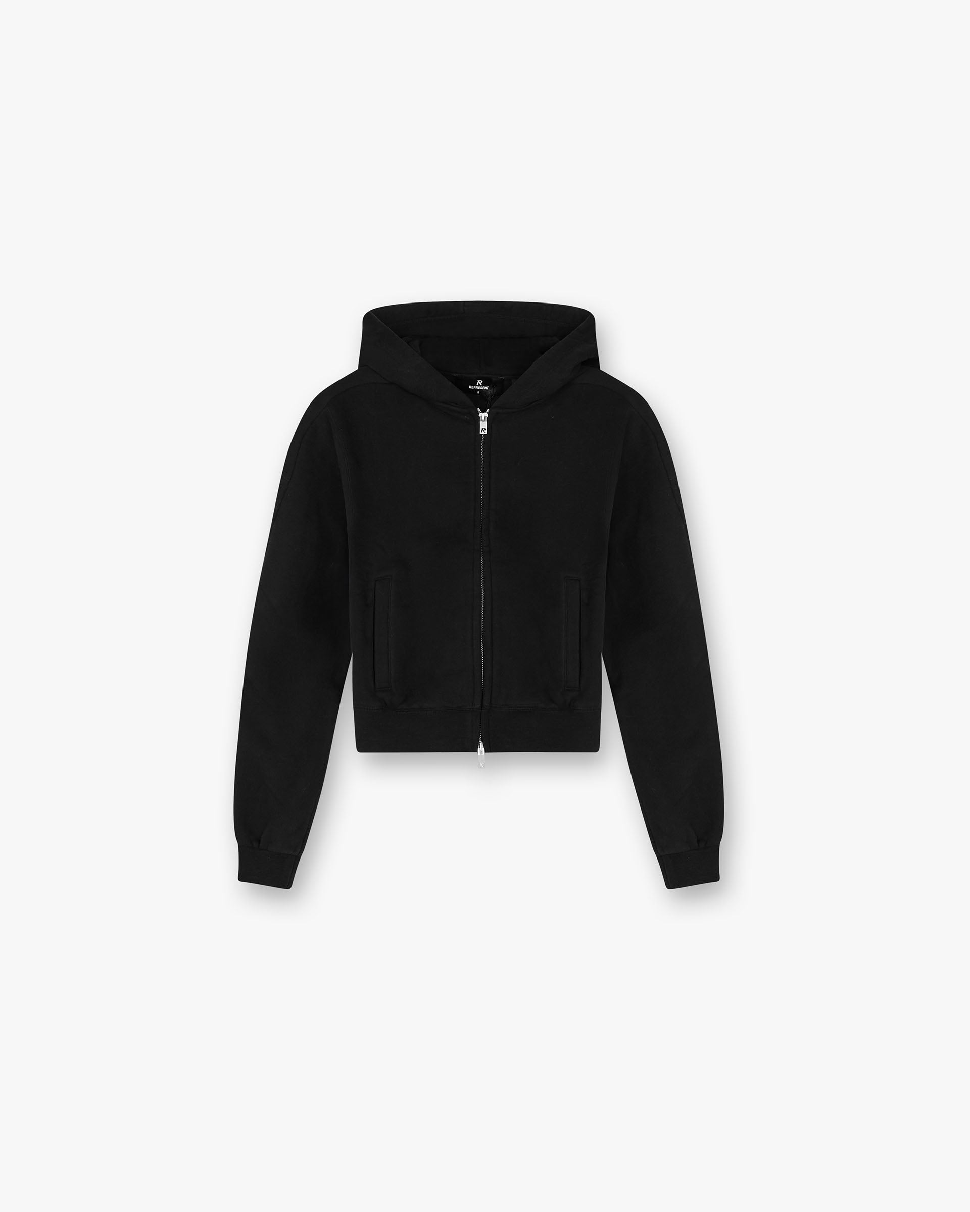 Owners Club Slim Zip Hoodie - Jet Black