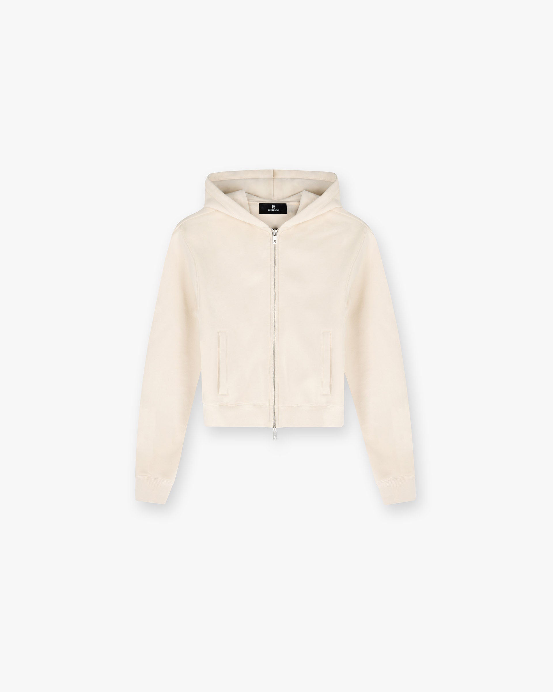 Owners Club Slim Zip Hoodie - Oat Milk