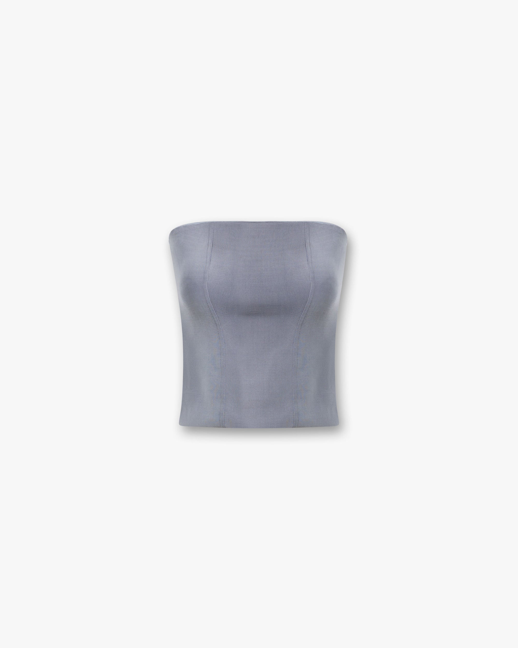Elevate Strapless Top - Steel Blue