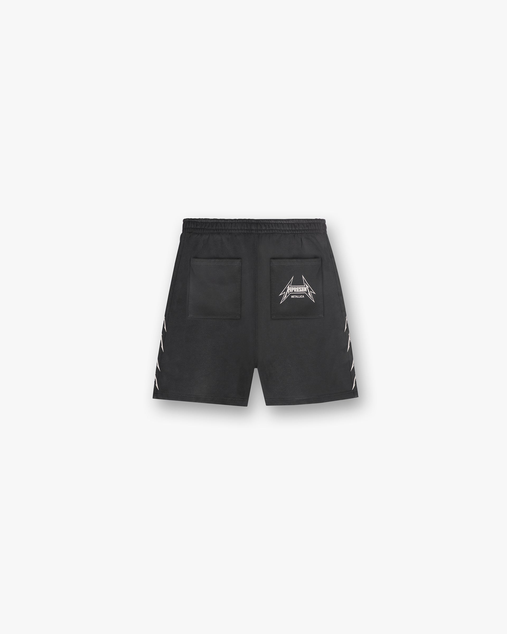 Represent X Metallica Local Crew Short - Stained Black