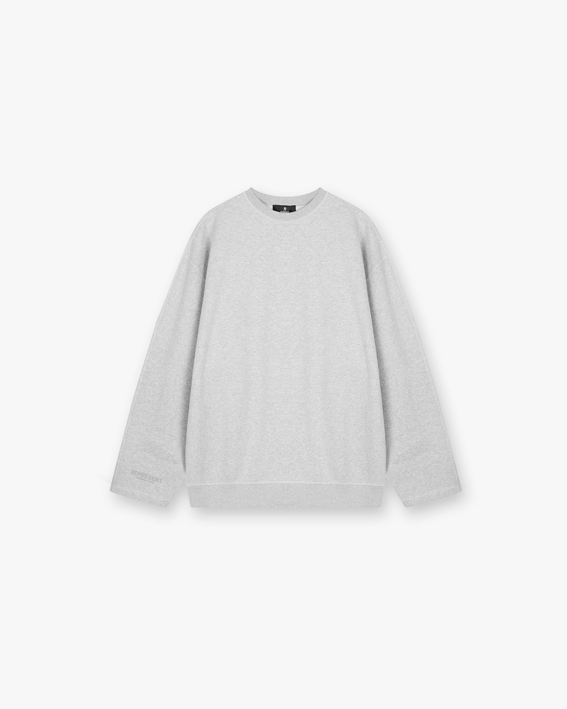 Owners Club Relaxed Sweater - Grey Marl