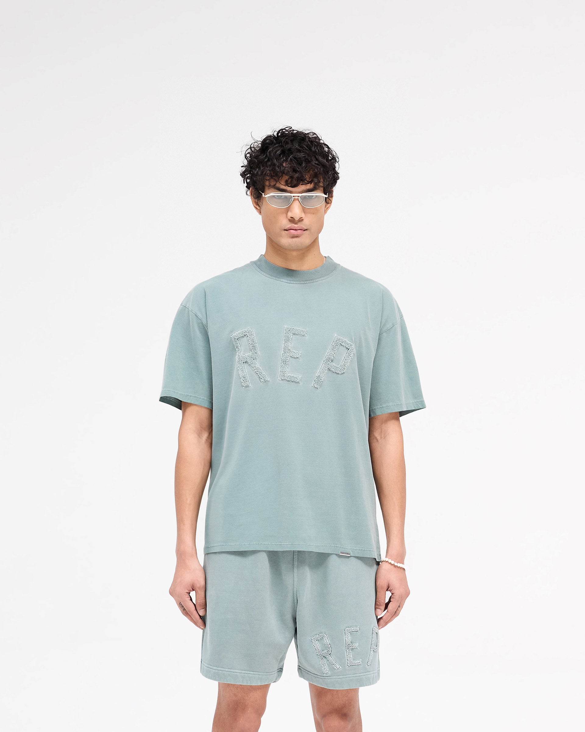 Rep Applique T-Shirt - Forest Green