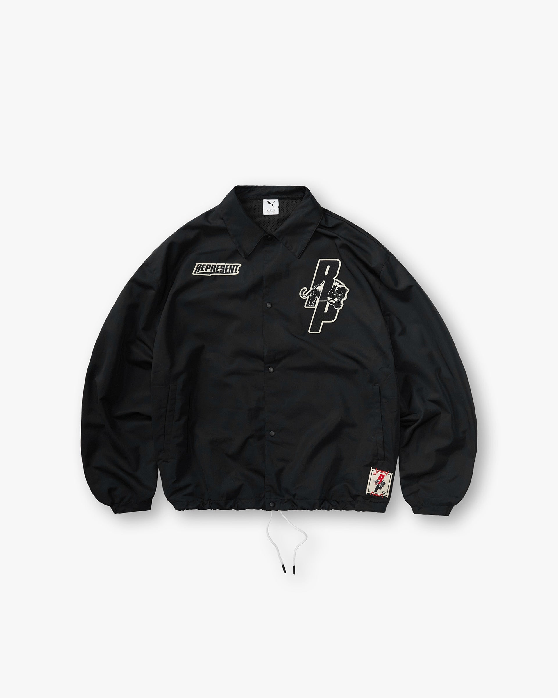 Represent X Puma Coach Jacket - Puma Black