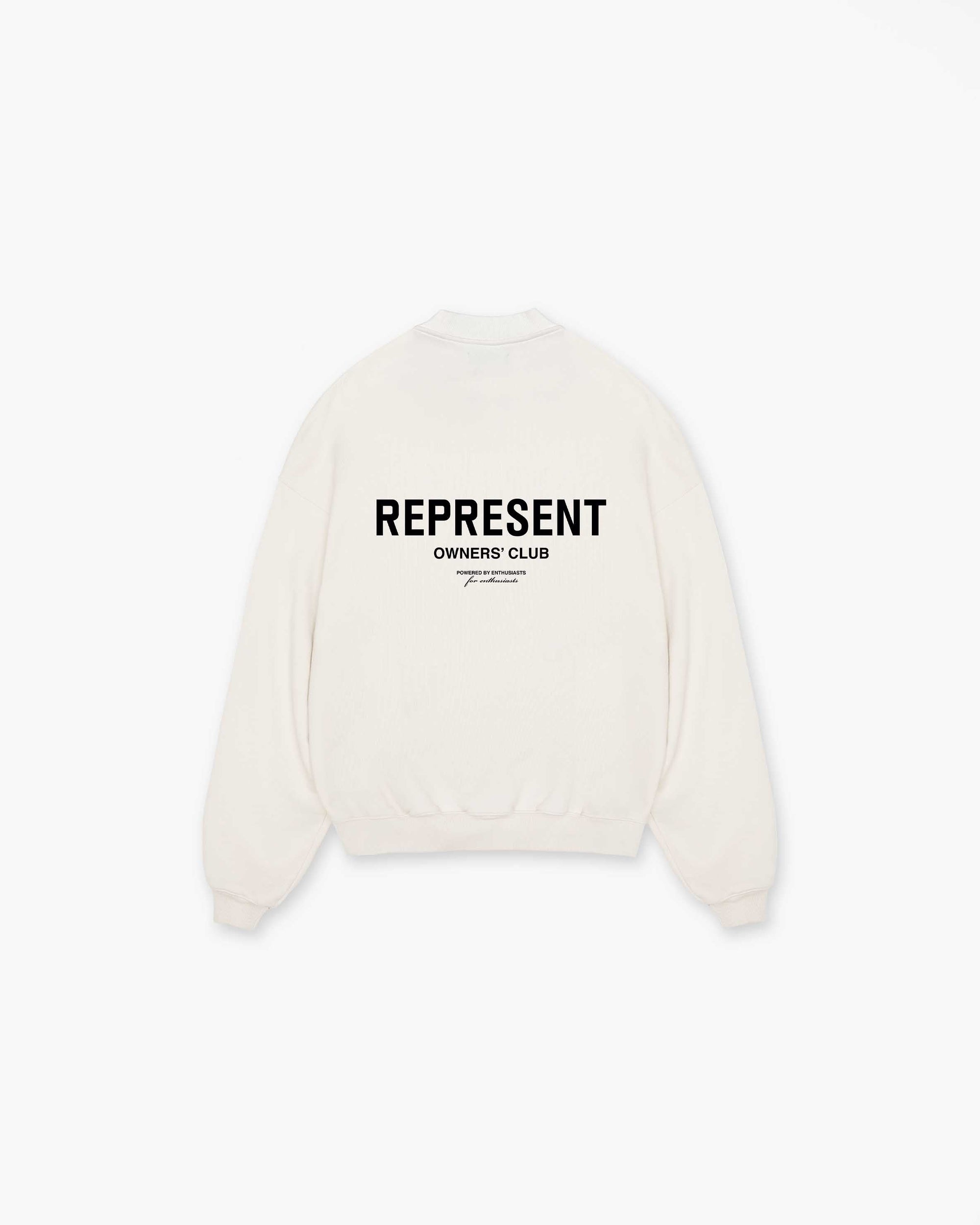 Represent Owners Club Sweater - Flat White