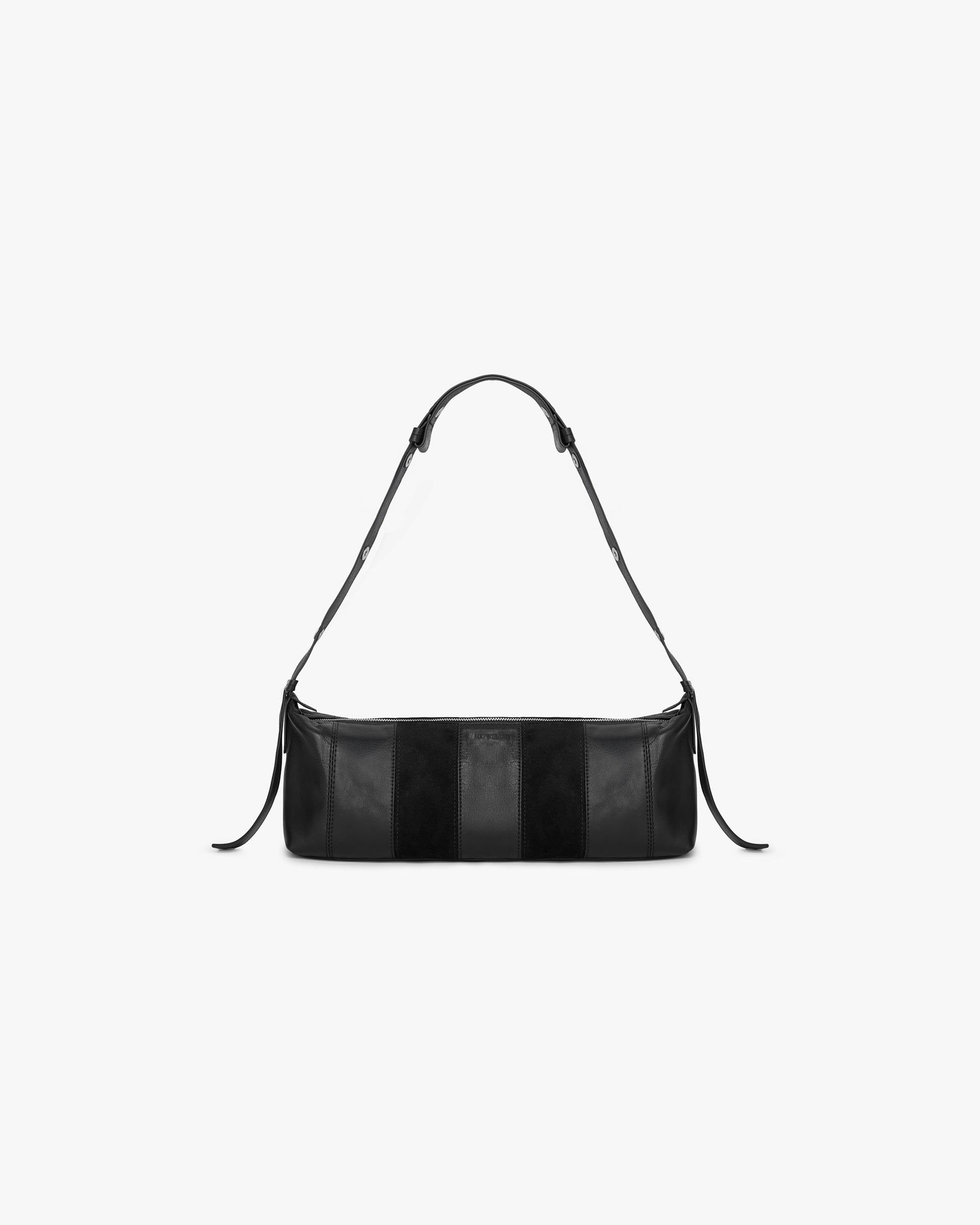 Snap Baguette Bag - Jet Black