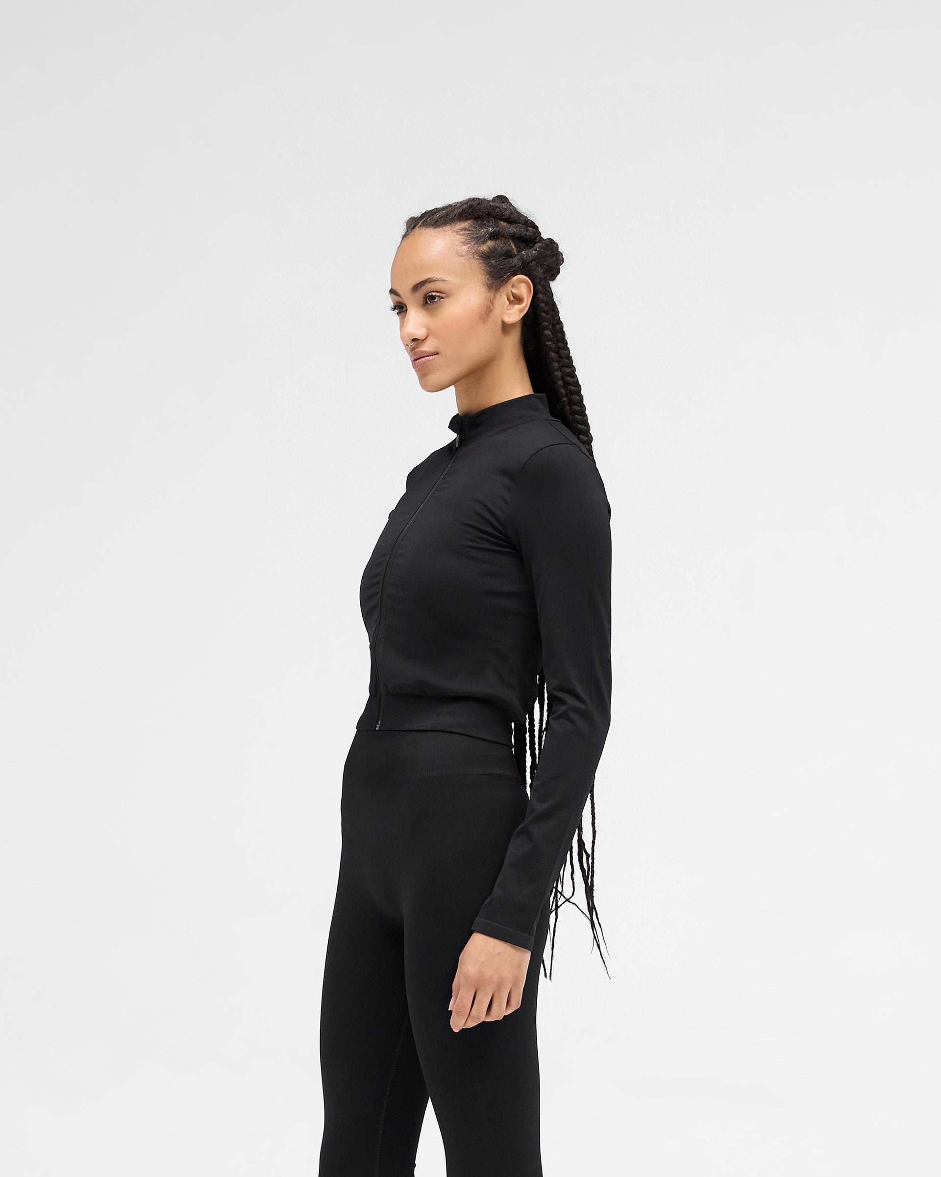 Owners Club Seamless Zip - Jet Black