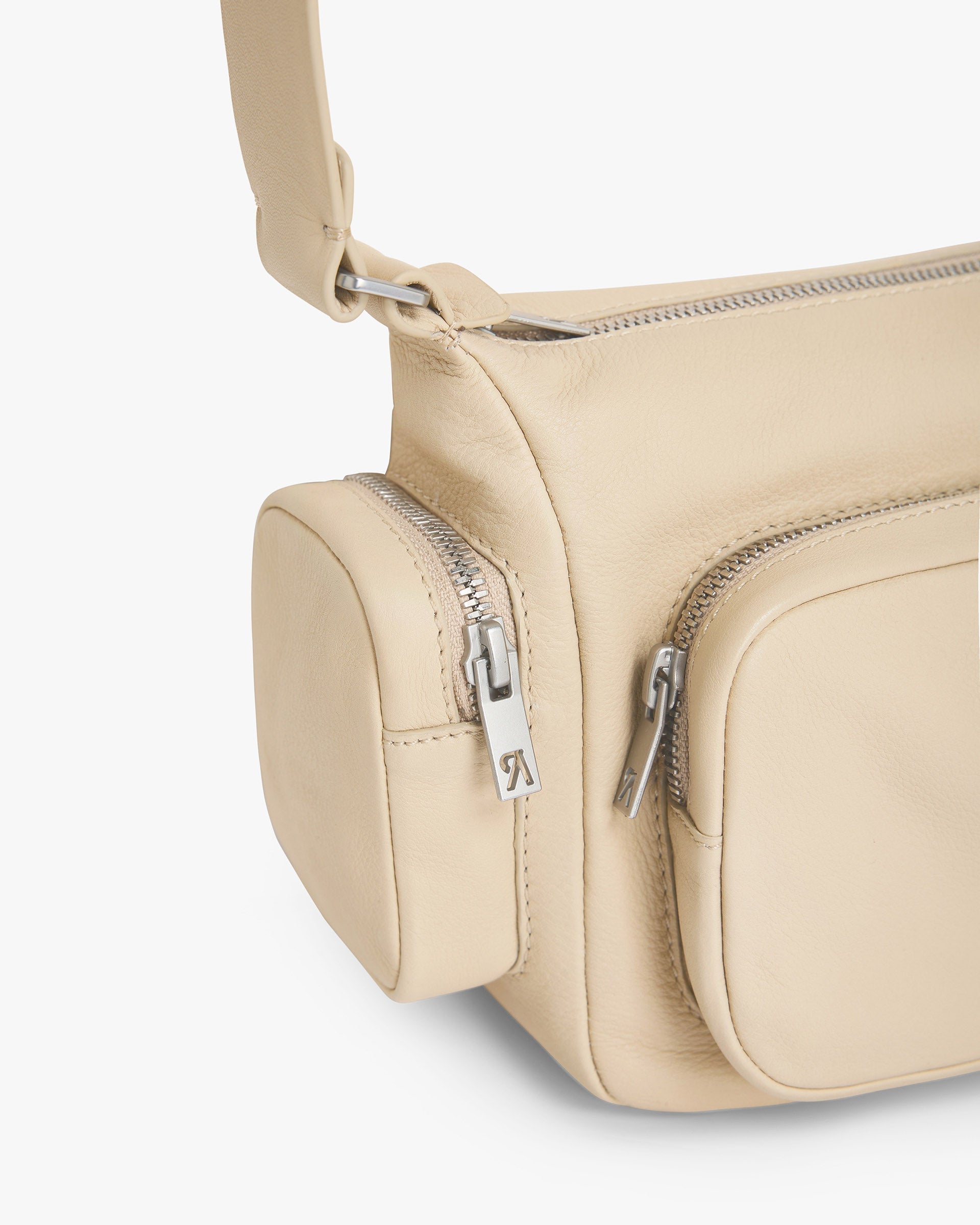 Utility Shoulder Bag - Cream