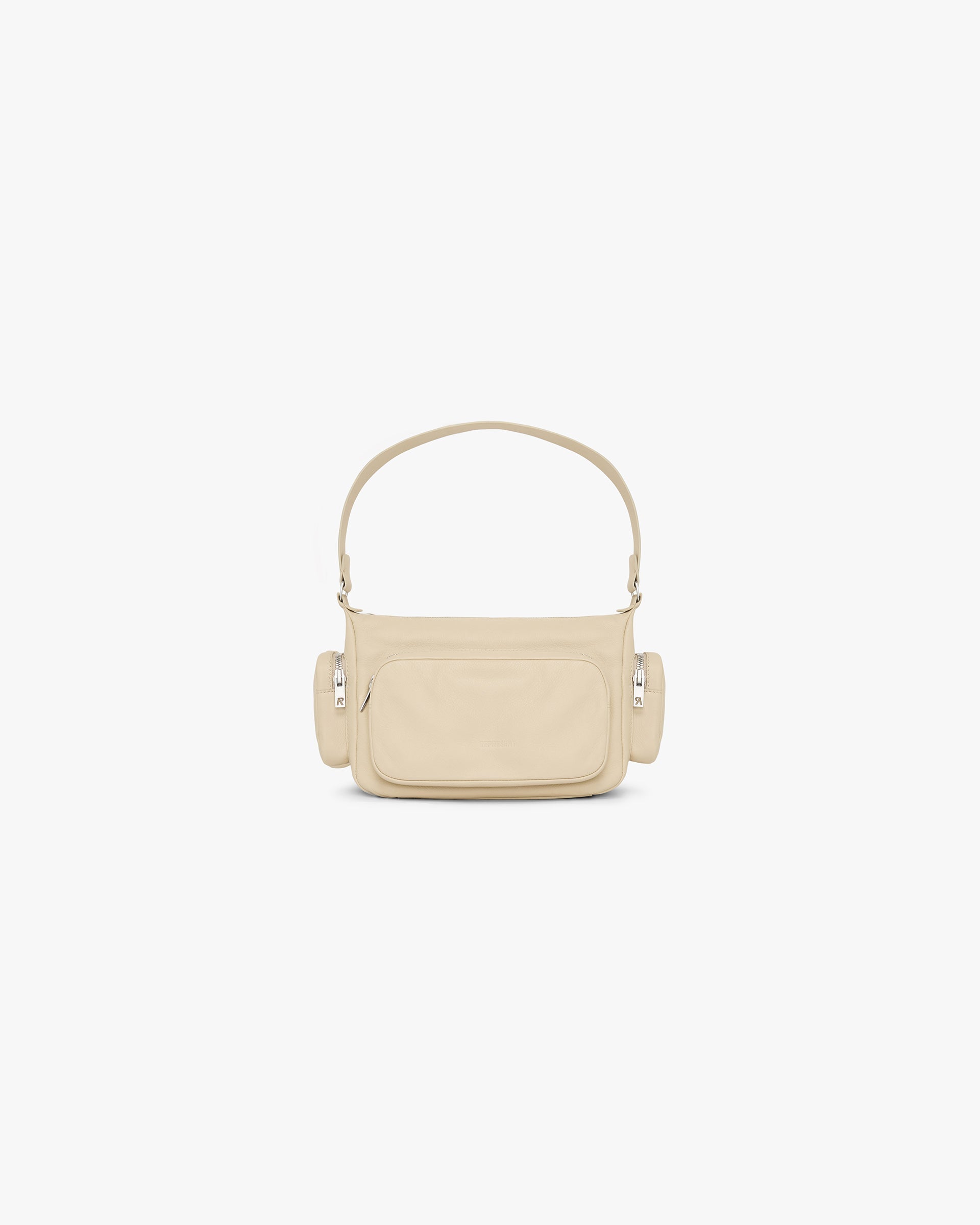 Utility Shoulder Bag - Cream