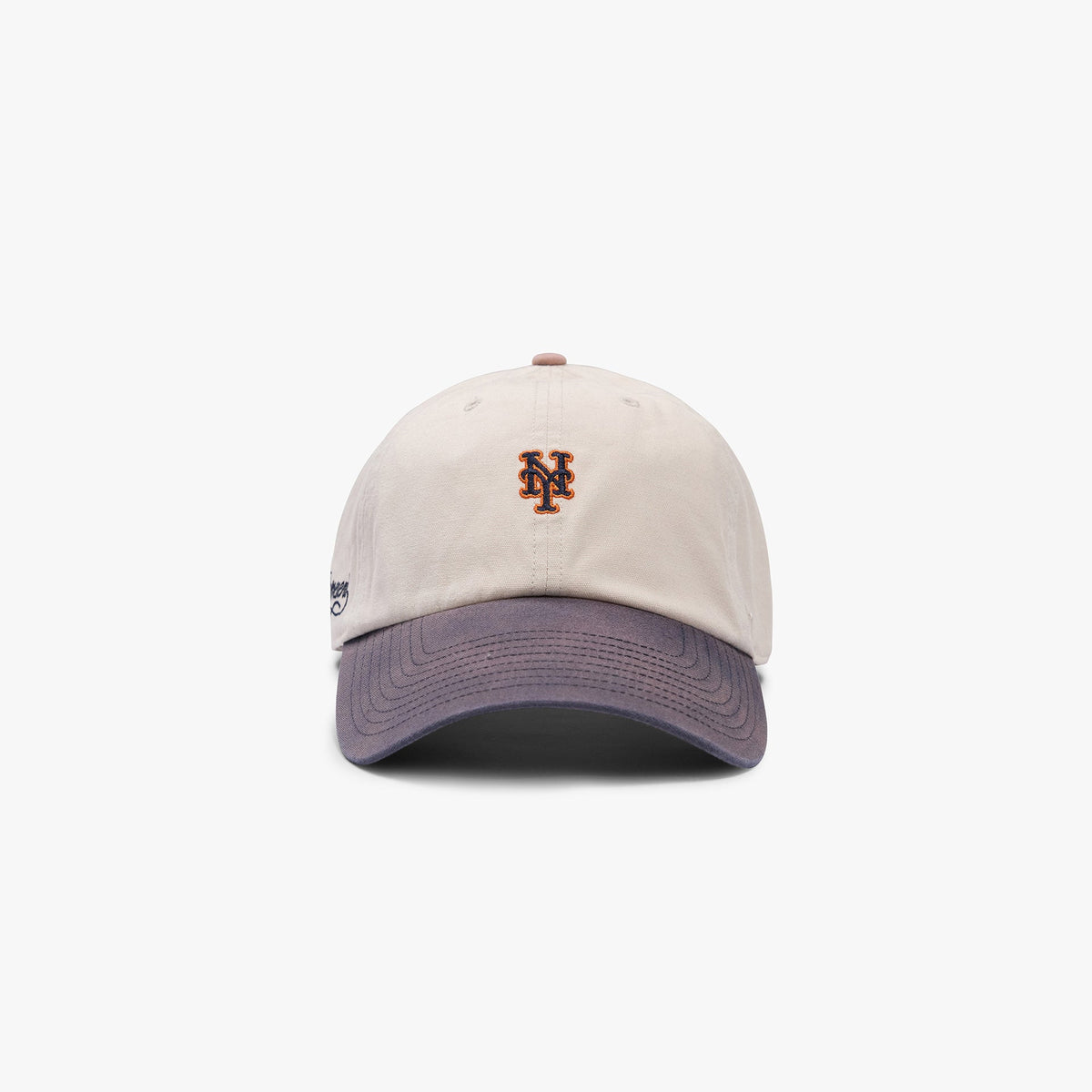Represent X 47 Mini New York Mets Cap - Off White Navy