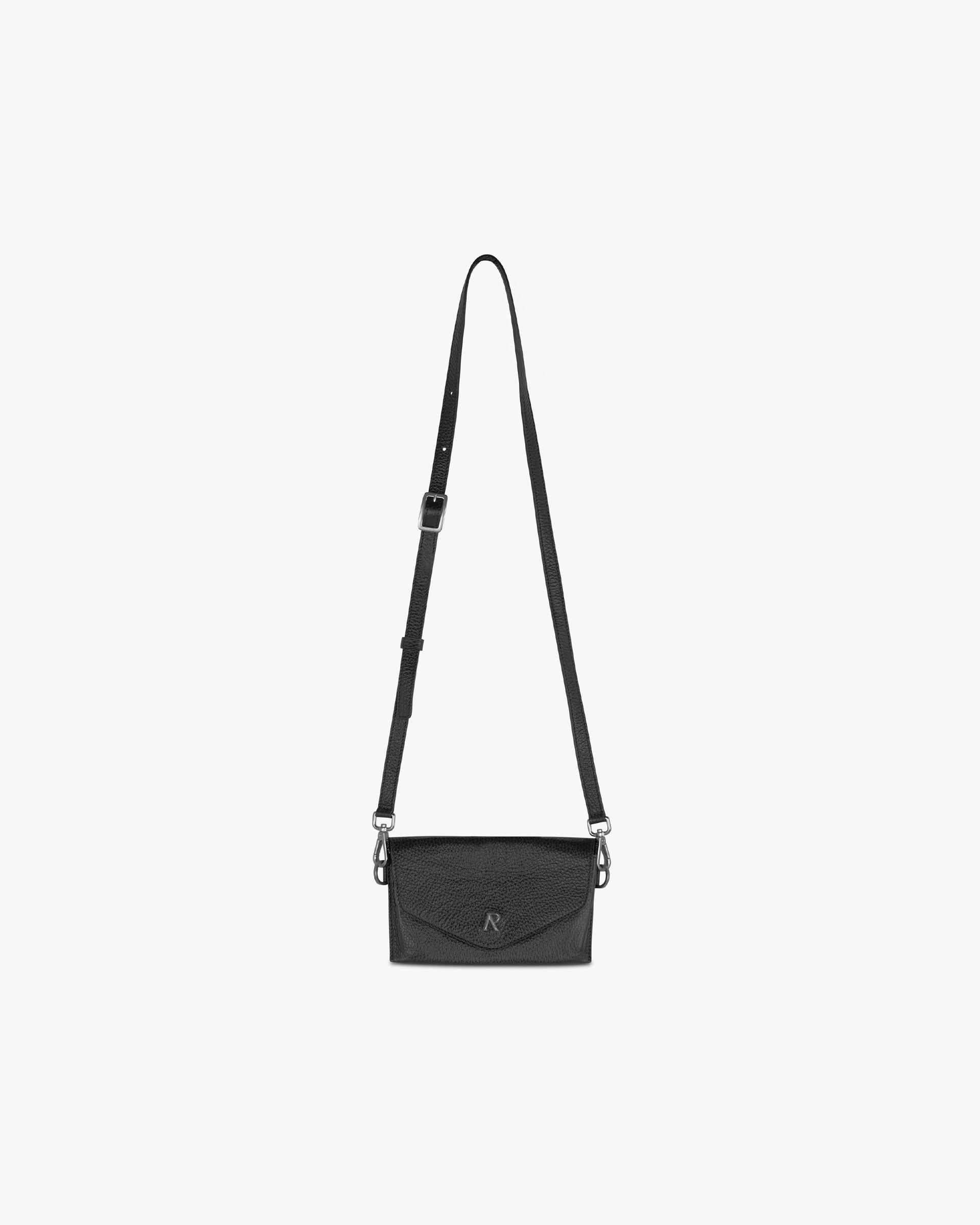 Sunglasses Crossbody Bag - Jet Black