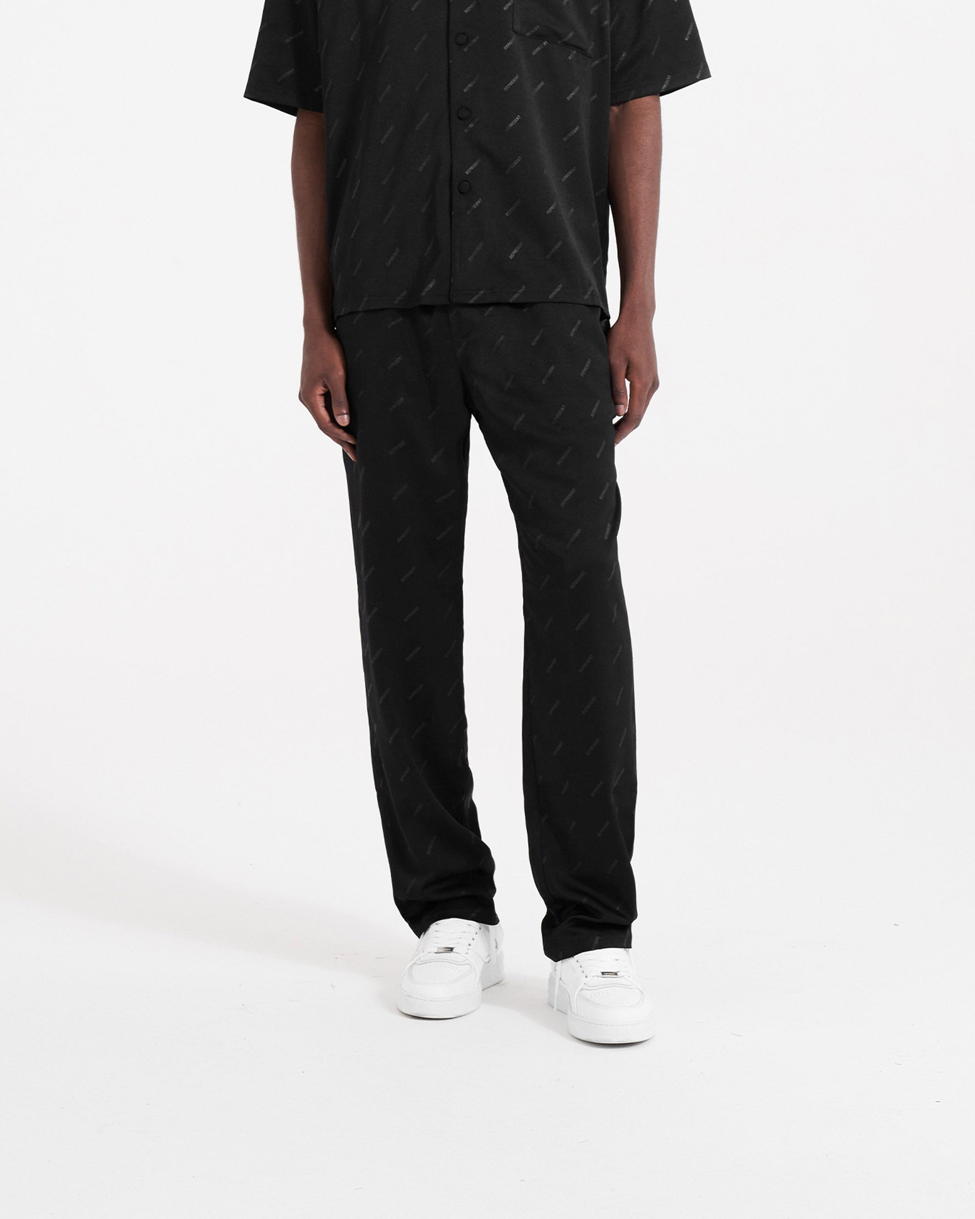 Pyjama Bottoms | Black Pants PRE-SS23 | Represent Clo