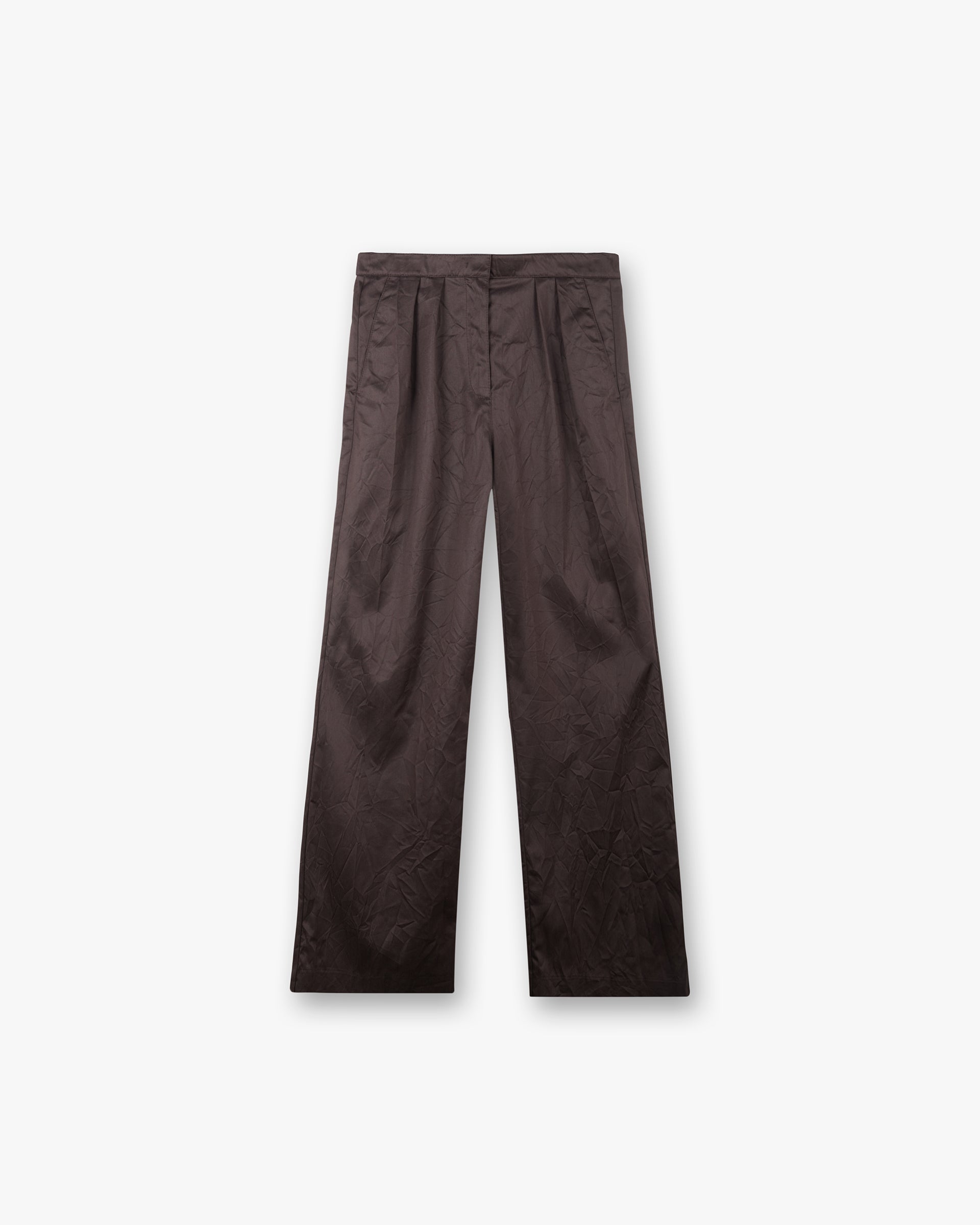 Crimp Trouser - Black Coffee