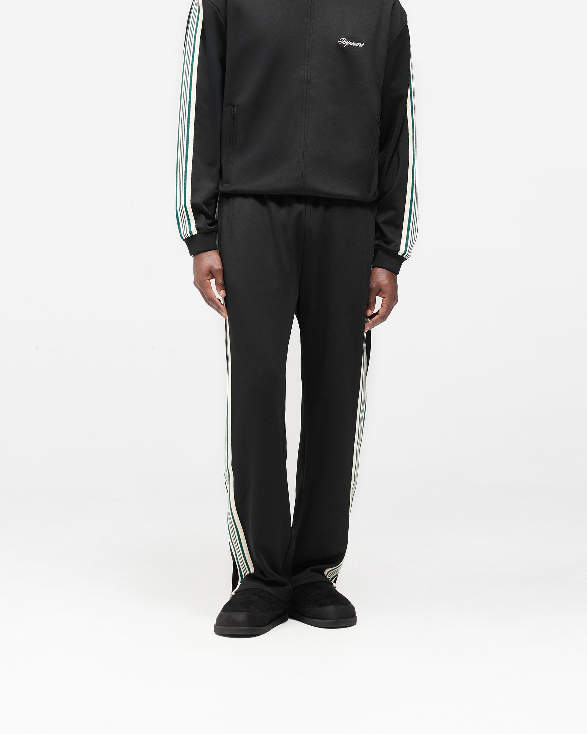 Taped Track Pant - Jet Black