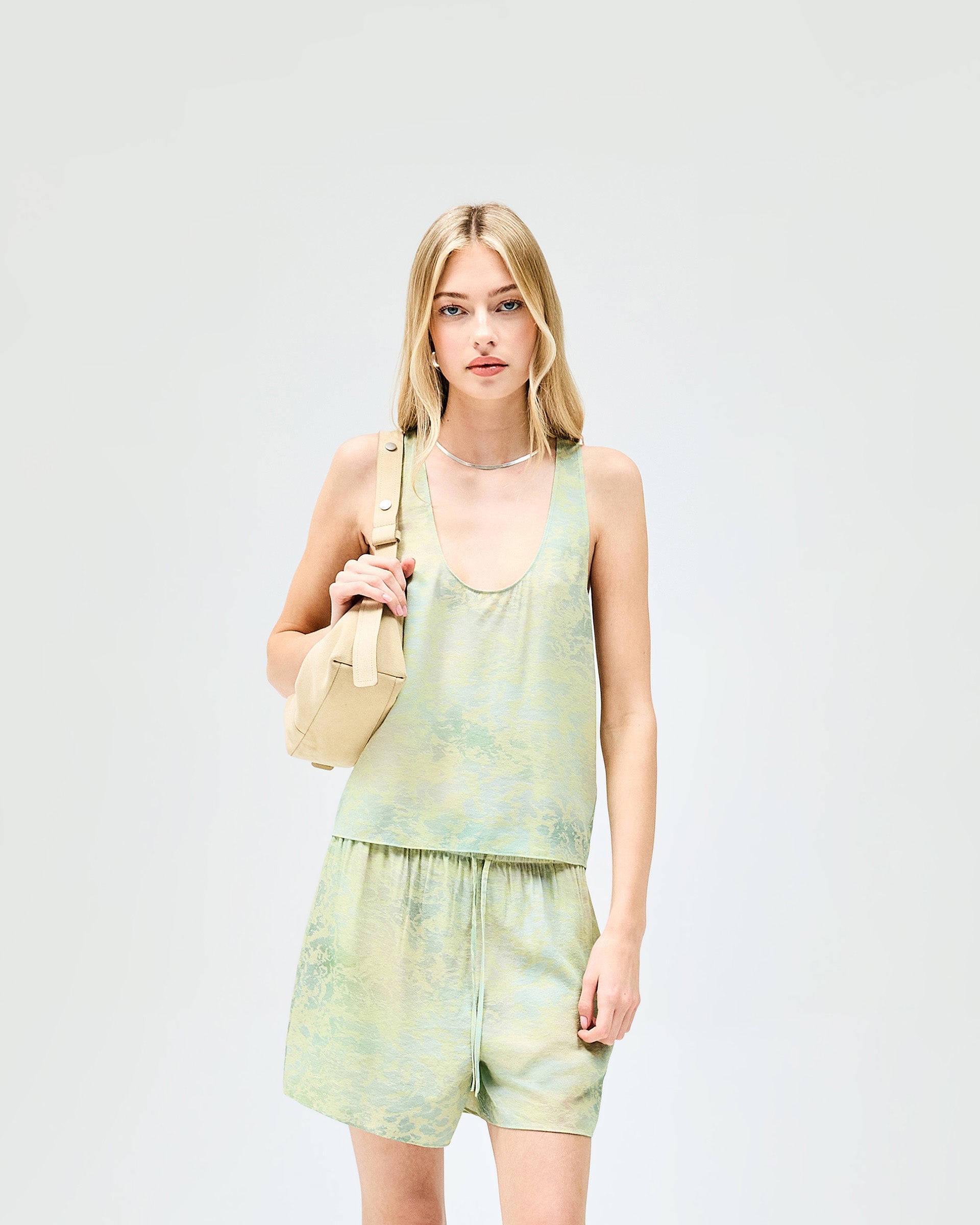 Mirage Vest - Watermark Print